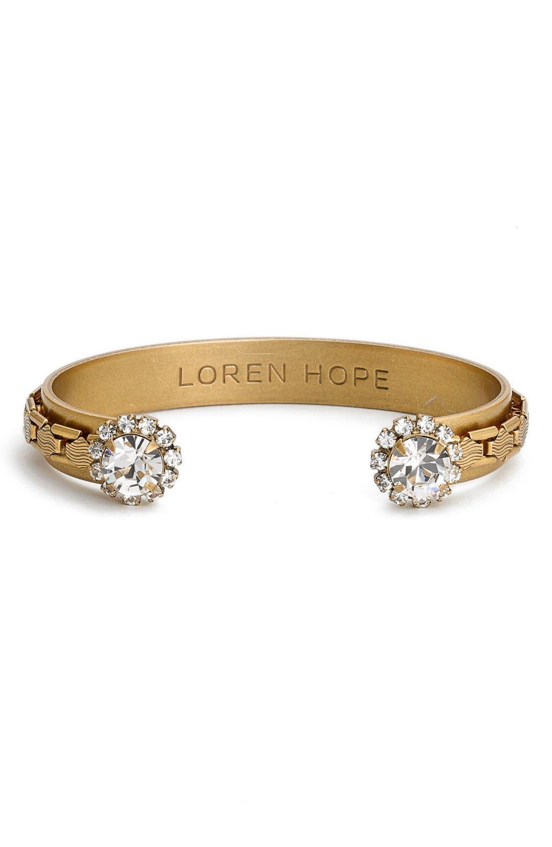 Loren Hope marley Crystal Cuff Lyst