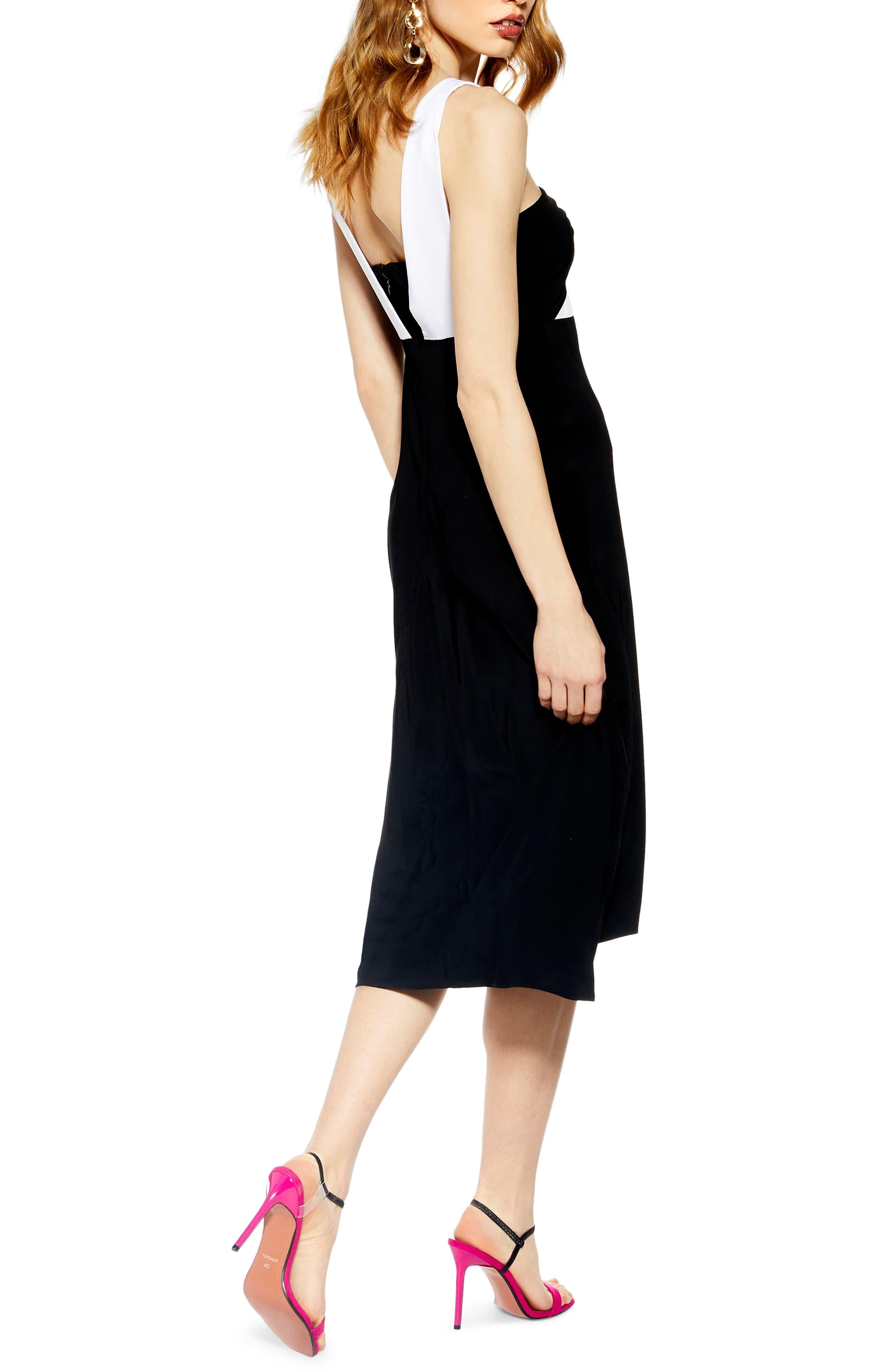 halter midi cocktail dress