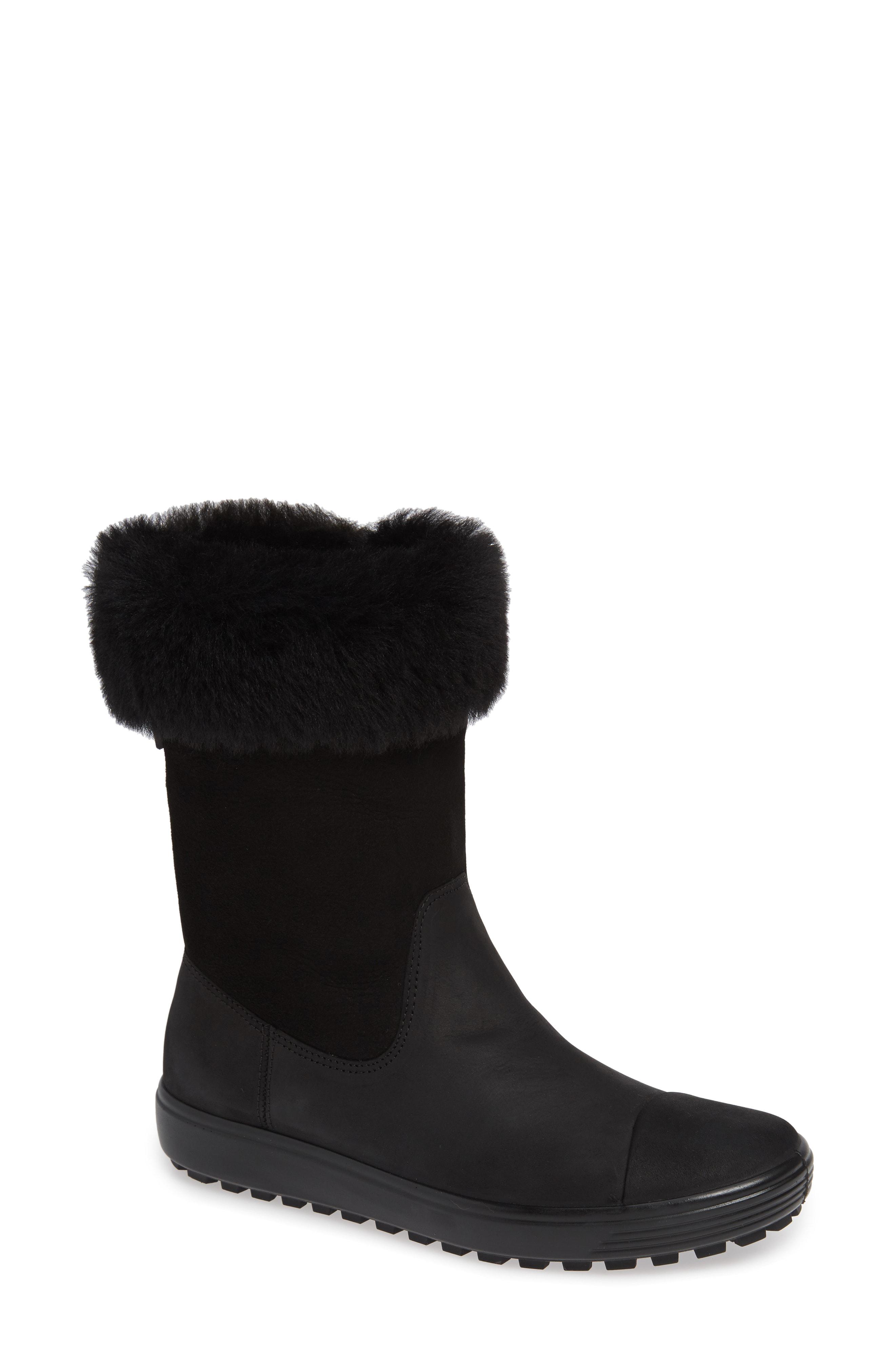 mens shearling lined waterproof boots