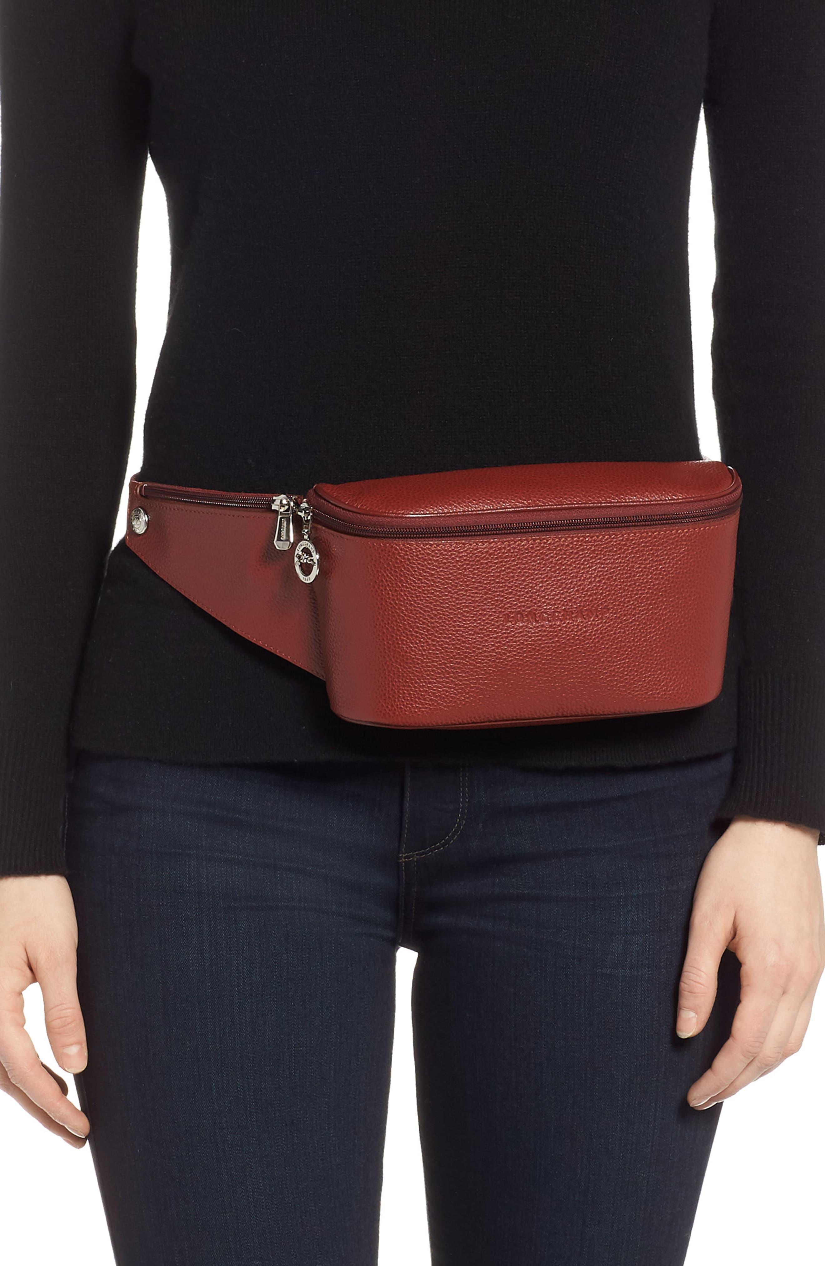 Le Foulonné Leather Belt Bag - Le Foulonné Leather Belt Bag -