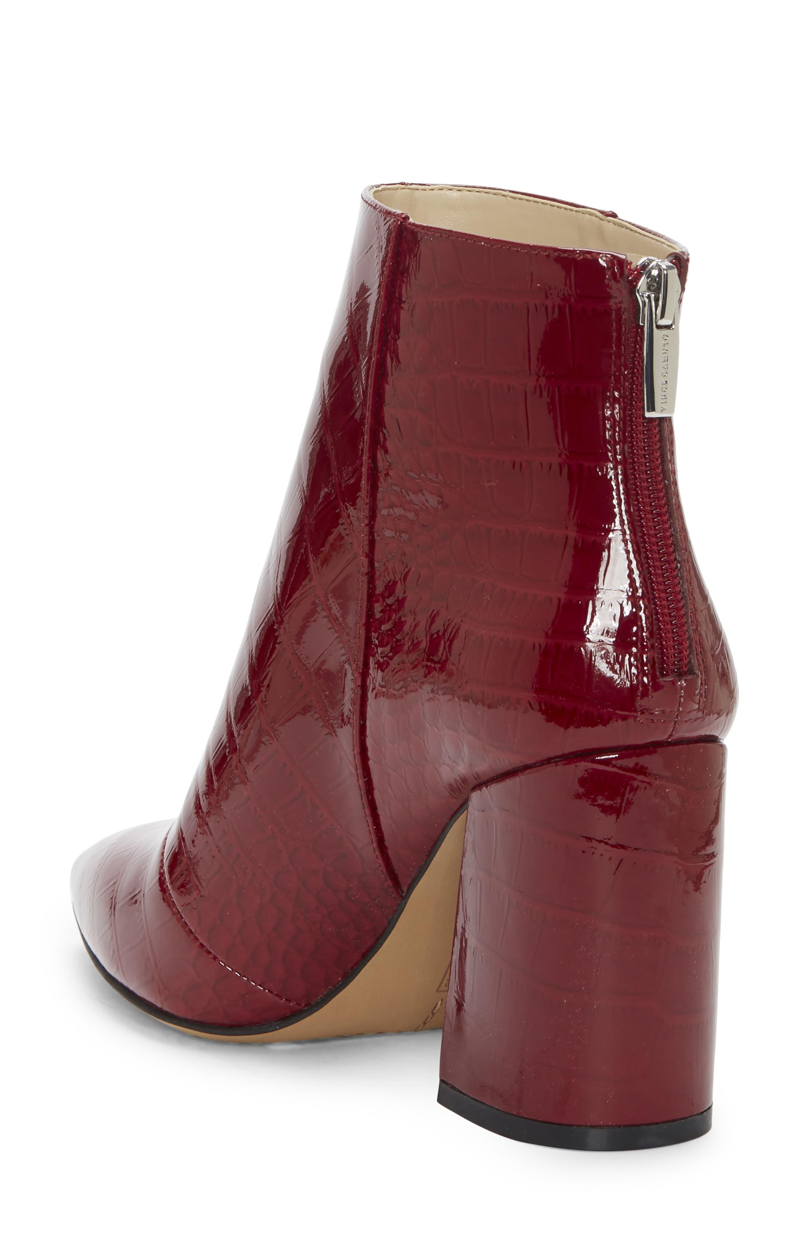 vince camuto red booties