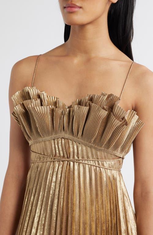 acler sanna pleated metallic dress Acler Online AU Women's Maxi Dress, Teal Grove, AU12 US8