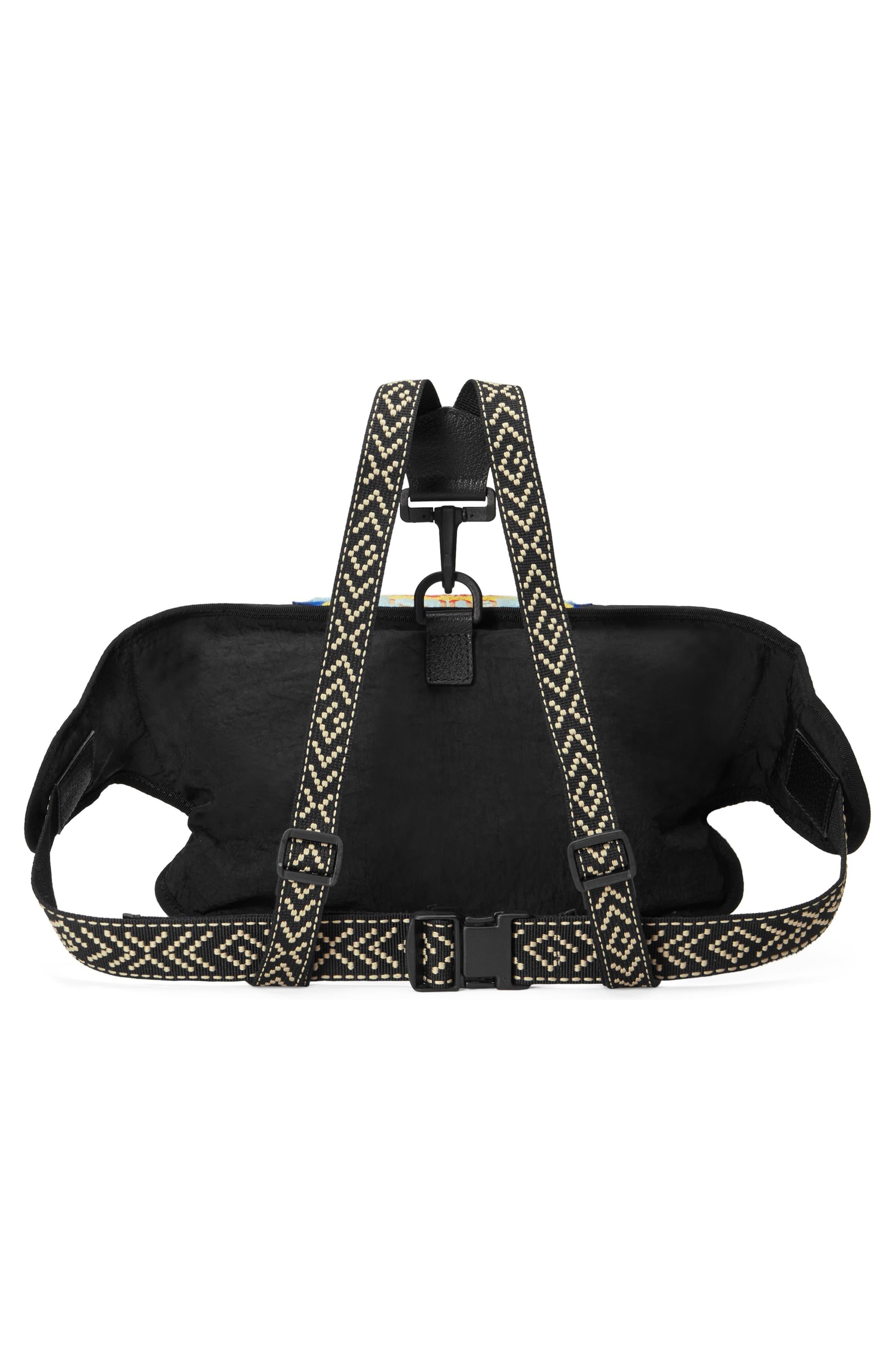 gucci patch waist pack