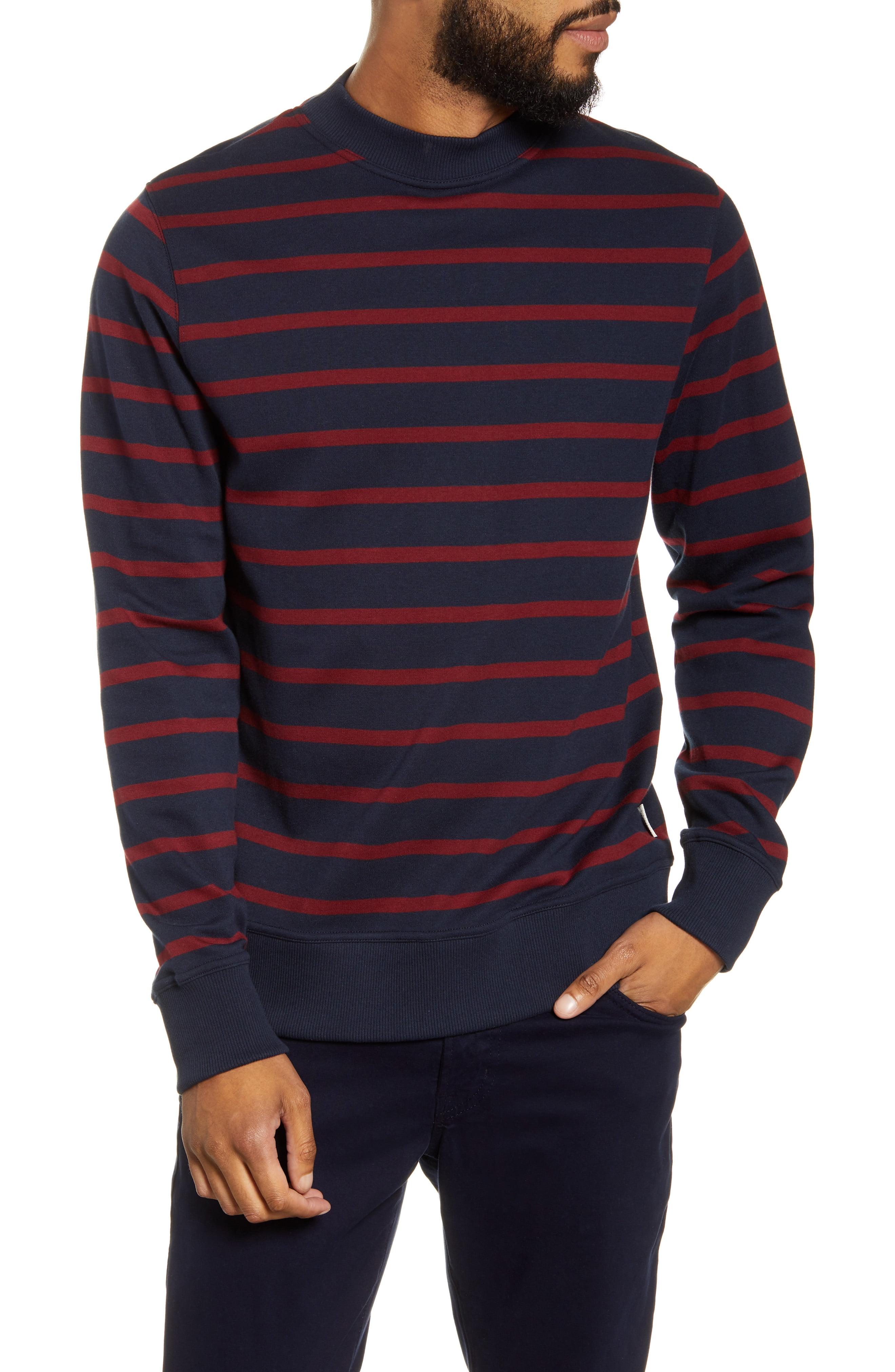 Oliver Spencer Robin Slim Fit Organic Cotton Sweater in Blue for Men - Lyst