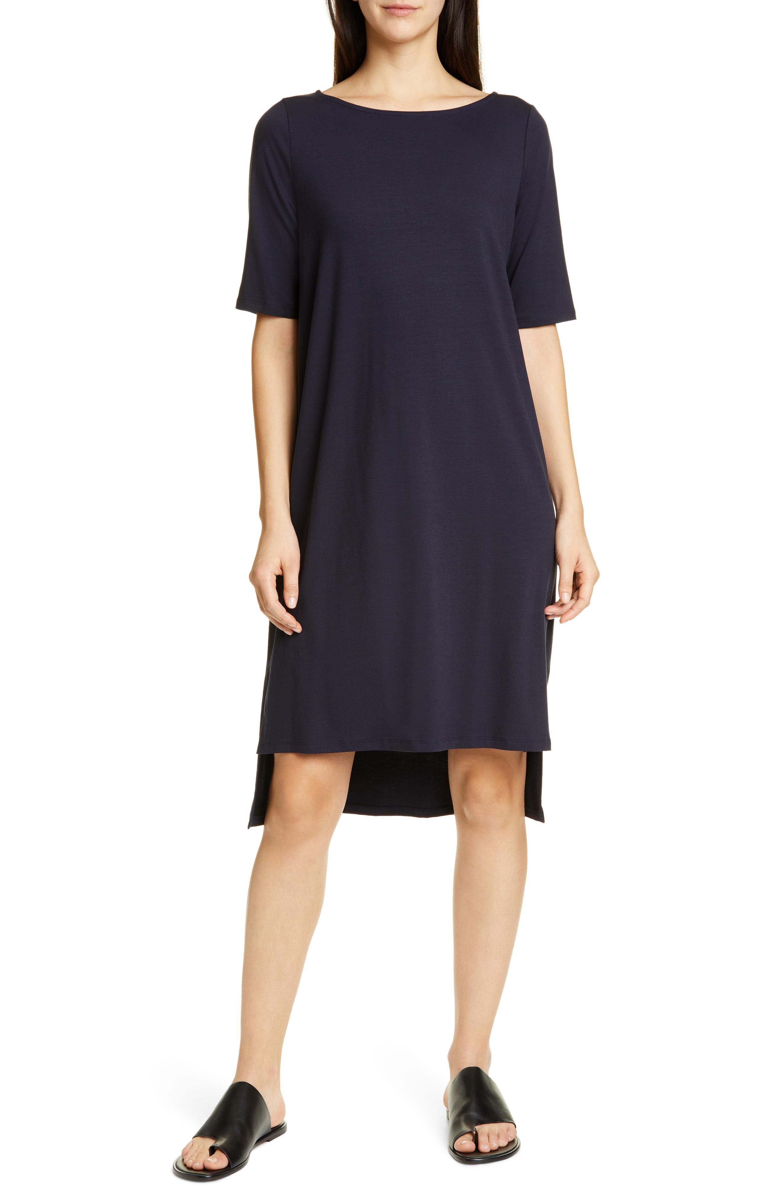 high low shift dress