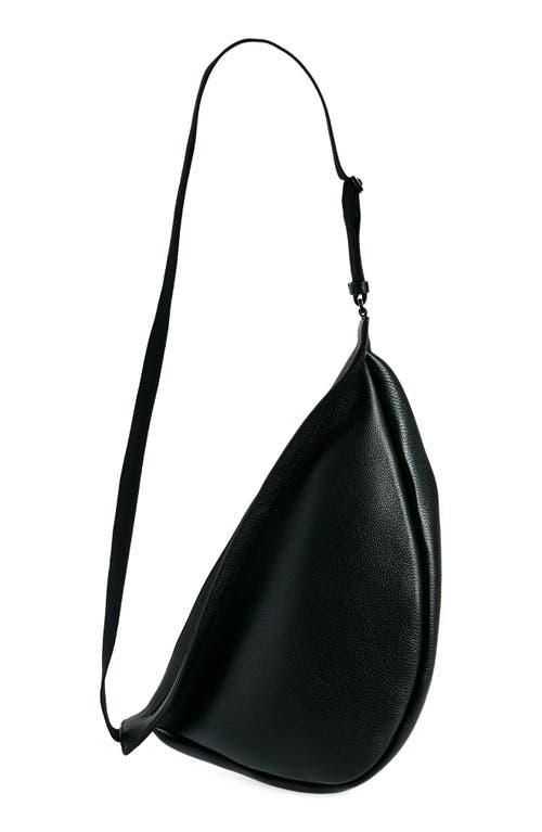こなれ感☆【THE ROW】Large Slouchy Banana レザークロスボディ ラージ Slouchy Banana バッグ レザー ブラック – The Row