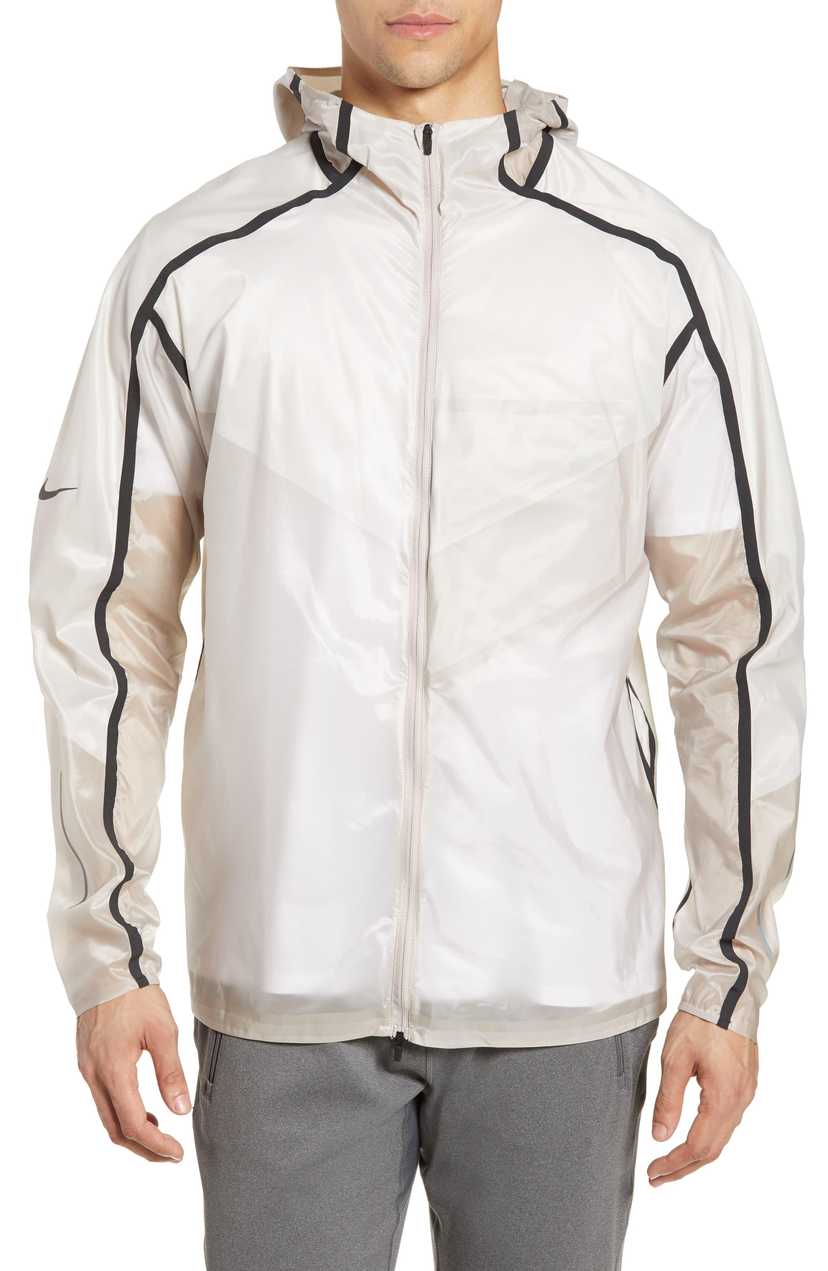 Nike Tech Pack Reflective Hooded Jacket, Beige for Men Lyst