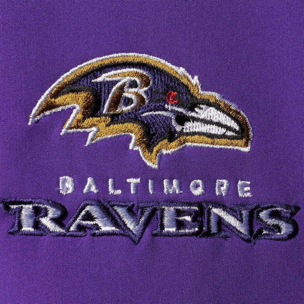 Baltimore Ravens Full Zip Rain Jacket