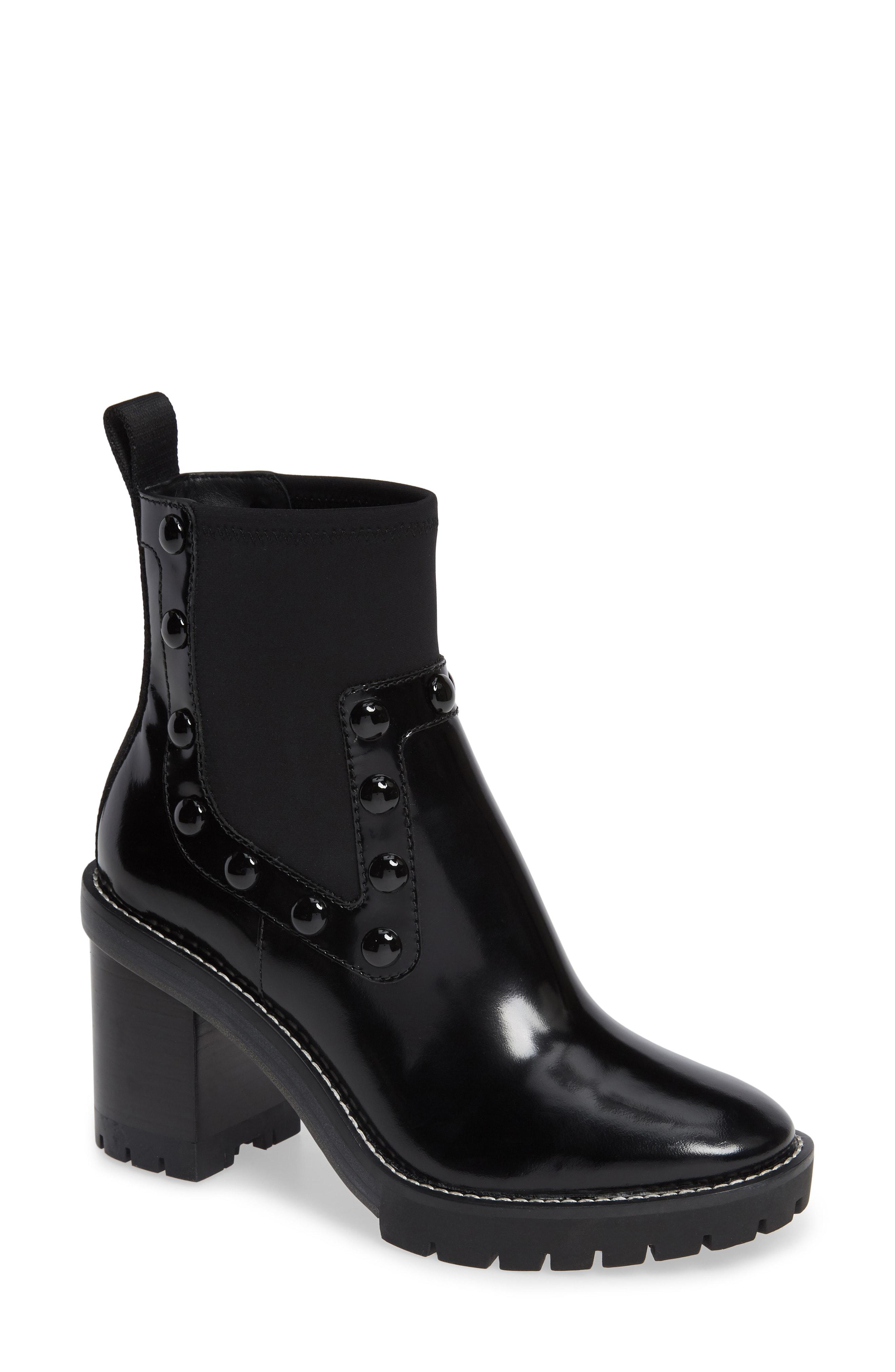 tory burch preston studded bootie
