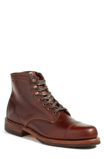 wolverine adrian cap toe boot