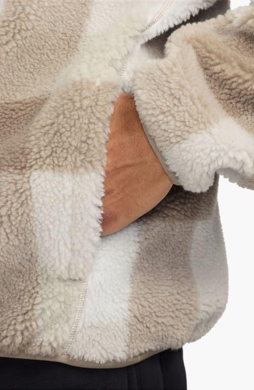 Nike Club Plaid Therma Fit Fleece Half Zip Pullover in Natural for Men Lyst