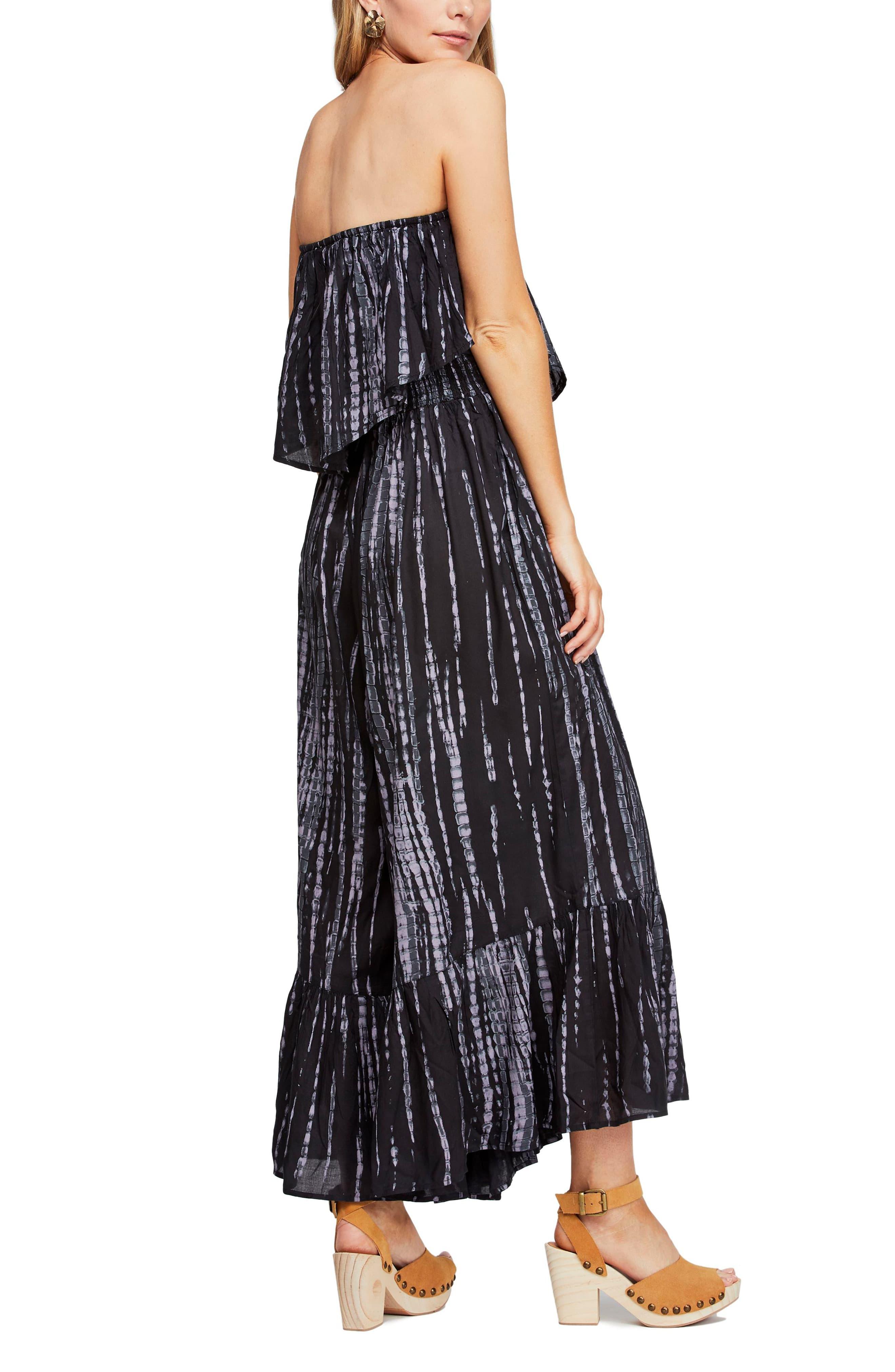 free people summer vibes strapless jumpsuit