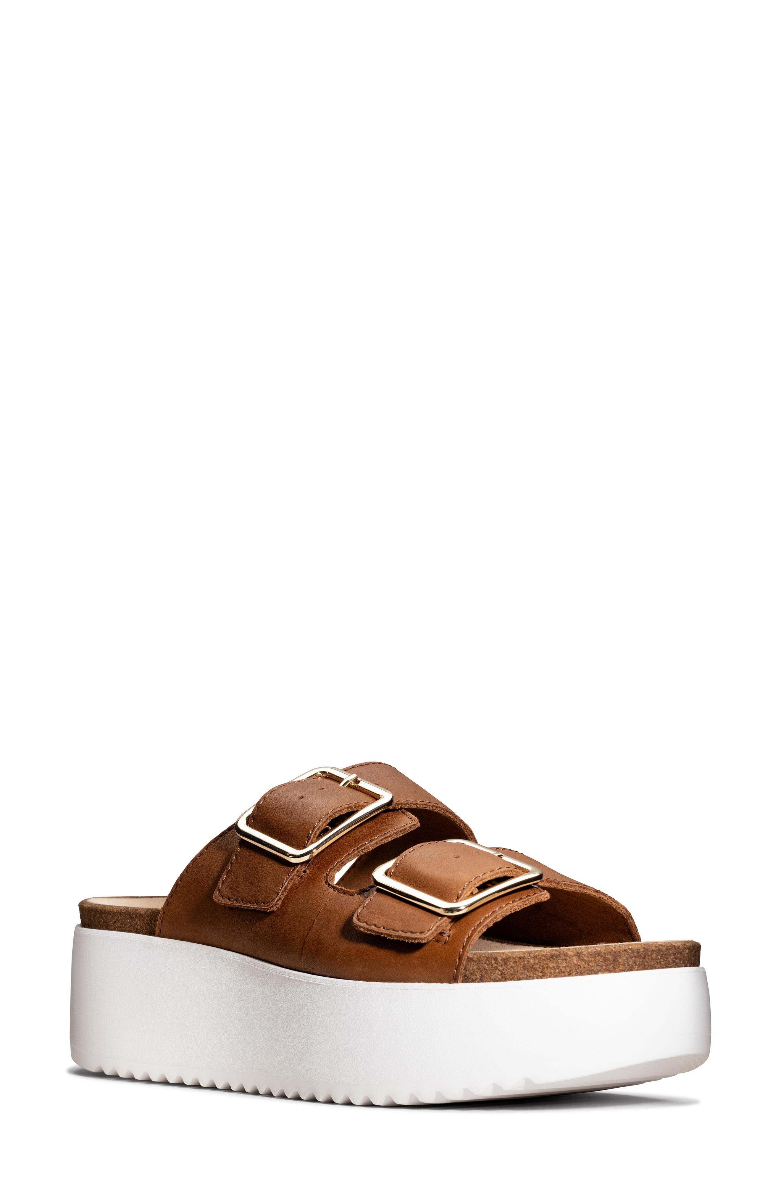 clarks botanic slide sandal