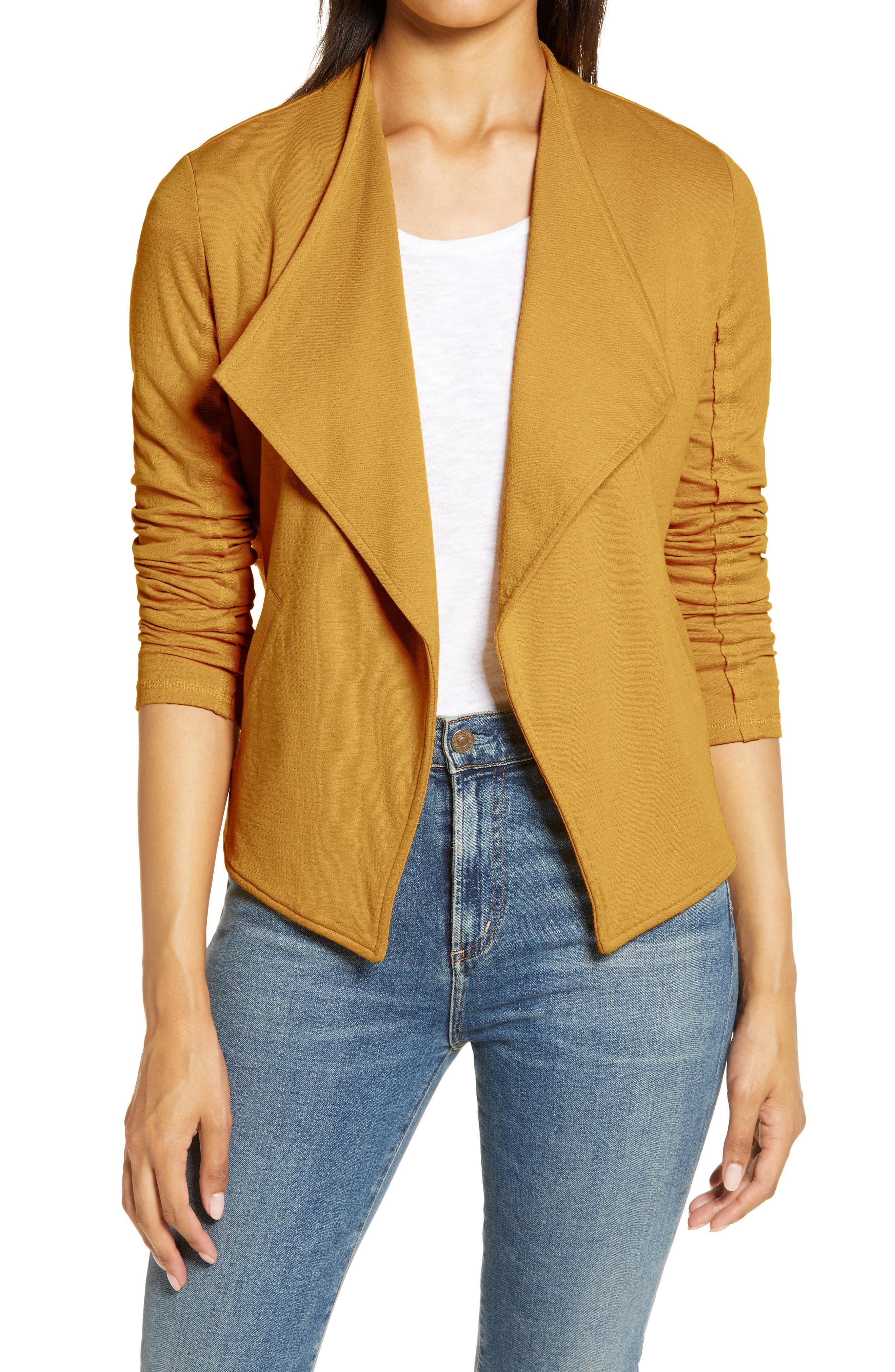 caslon knit boyfriend blazer