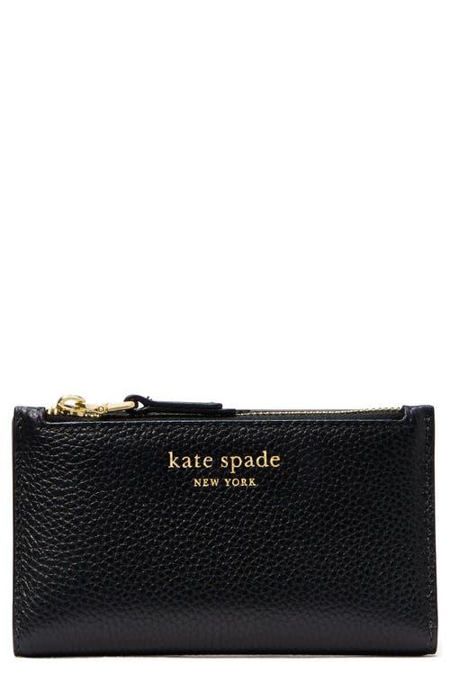 Kate spade black wallet sale