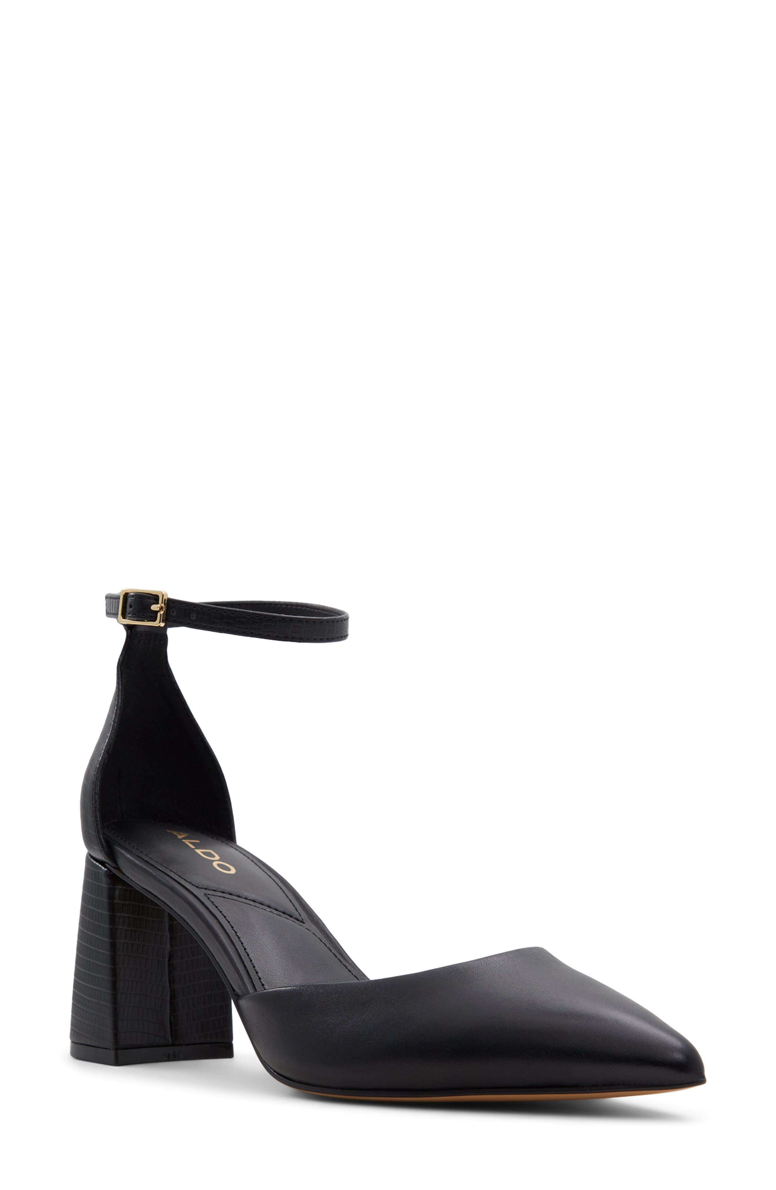 ALDO Jan Pointed Toe Pump in Black Lyst