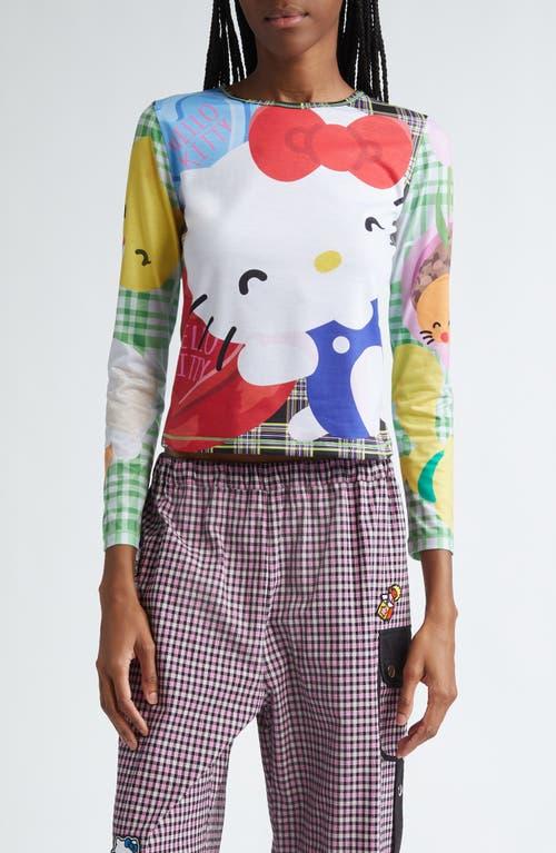 トップス chopova lowena Chopova Lowena Red Klondike Long Sleeve T-Shirt Chopova Lowena