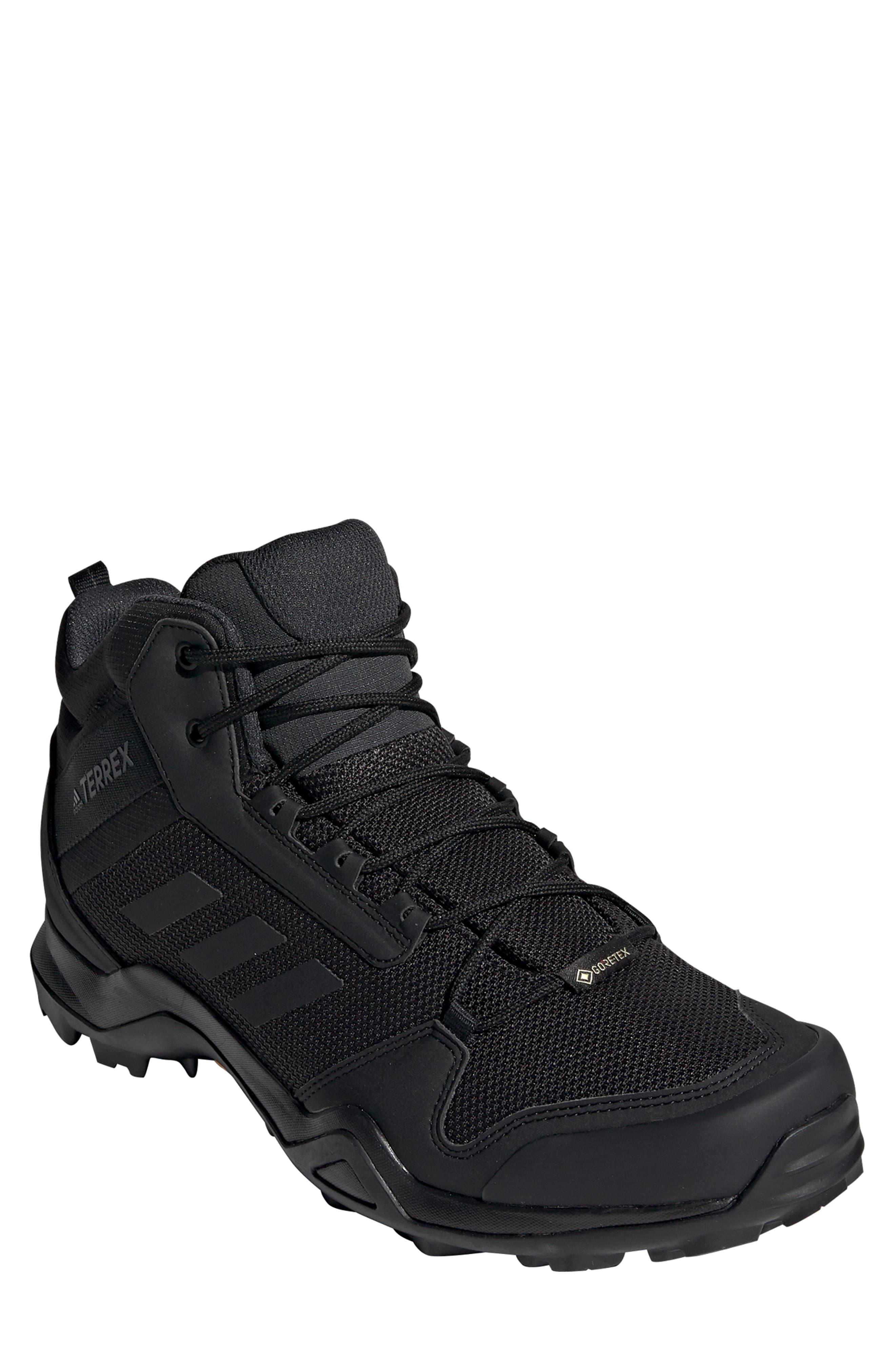 adidas Originals Synthetic Terrex Ax3 Mid Gtx(r) in Black/ Black ...