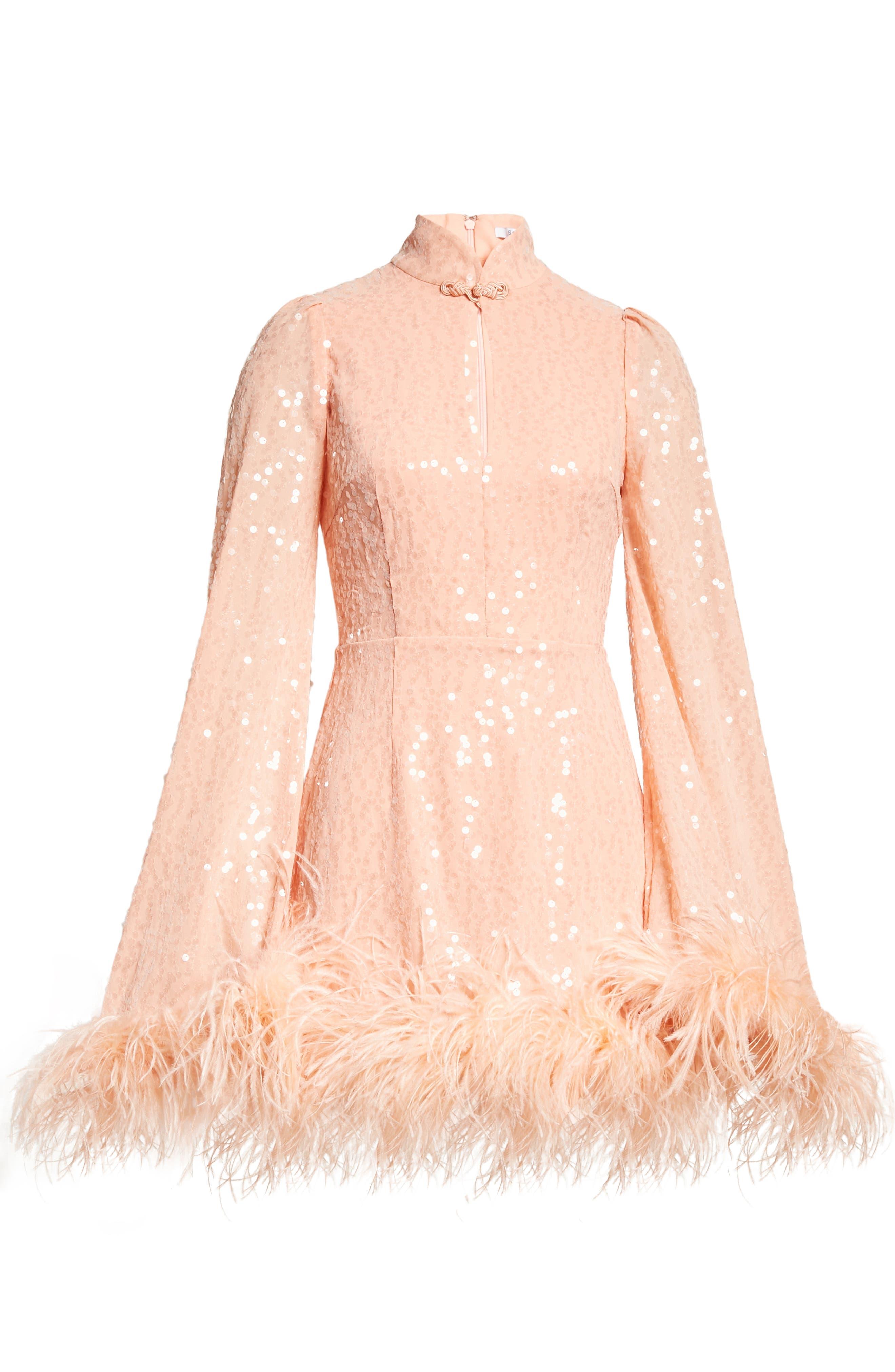 long sleeve a-line wedding dress Tulle
