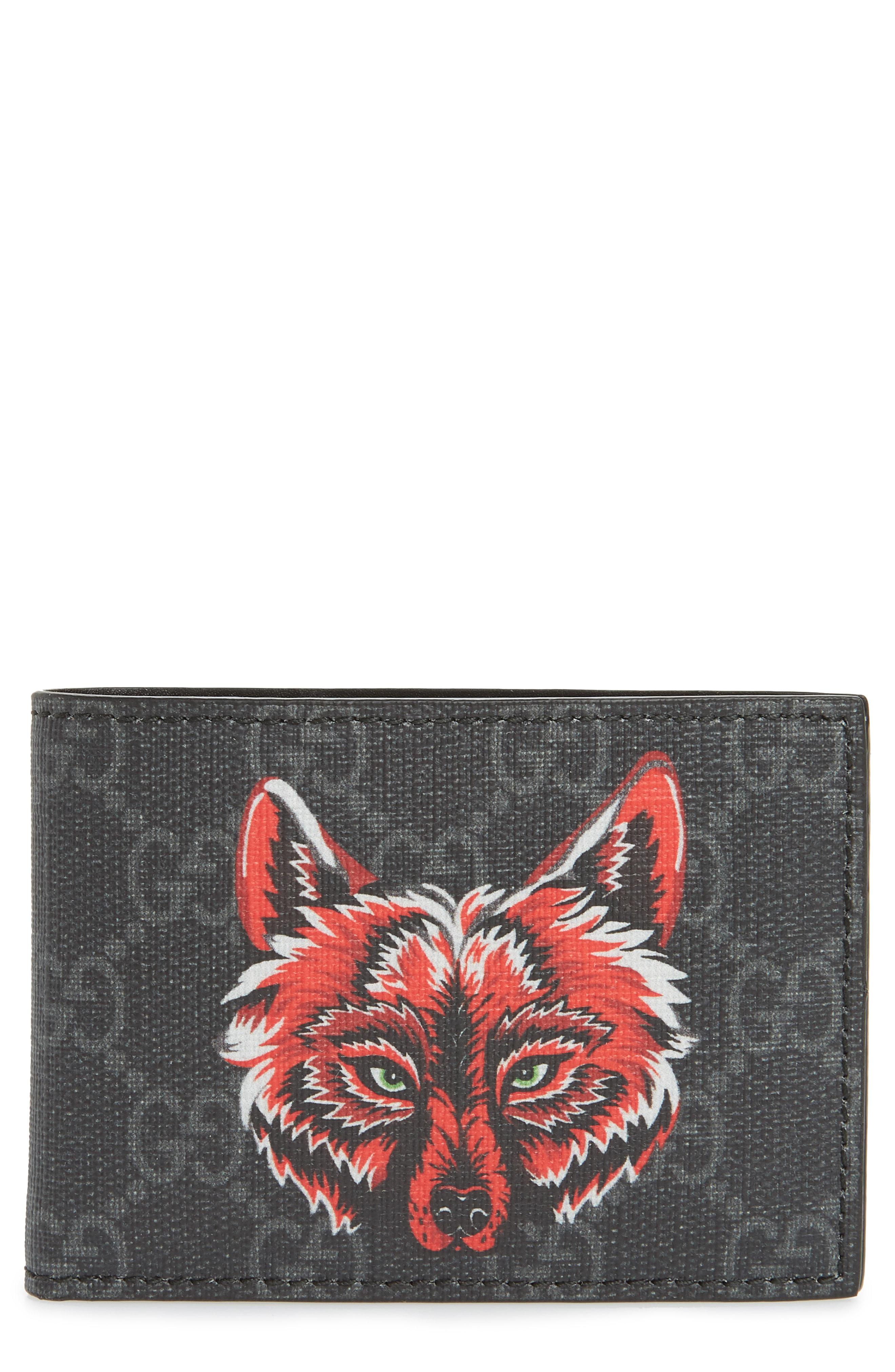 Gucci Coated Canvas Slim Billfold for Men - Lyst