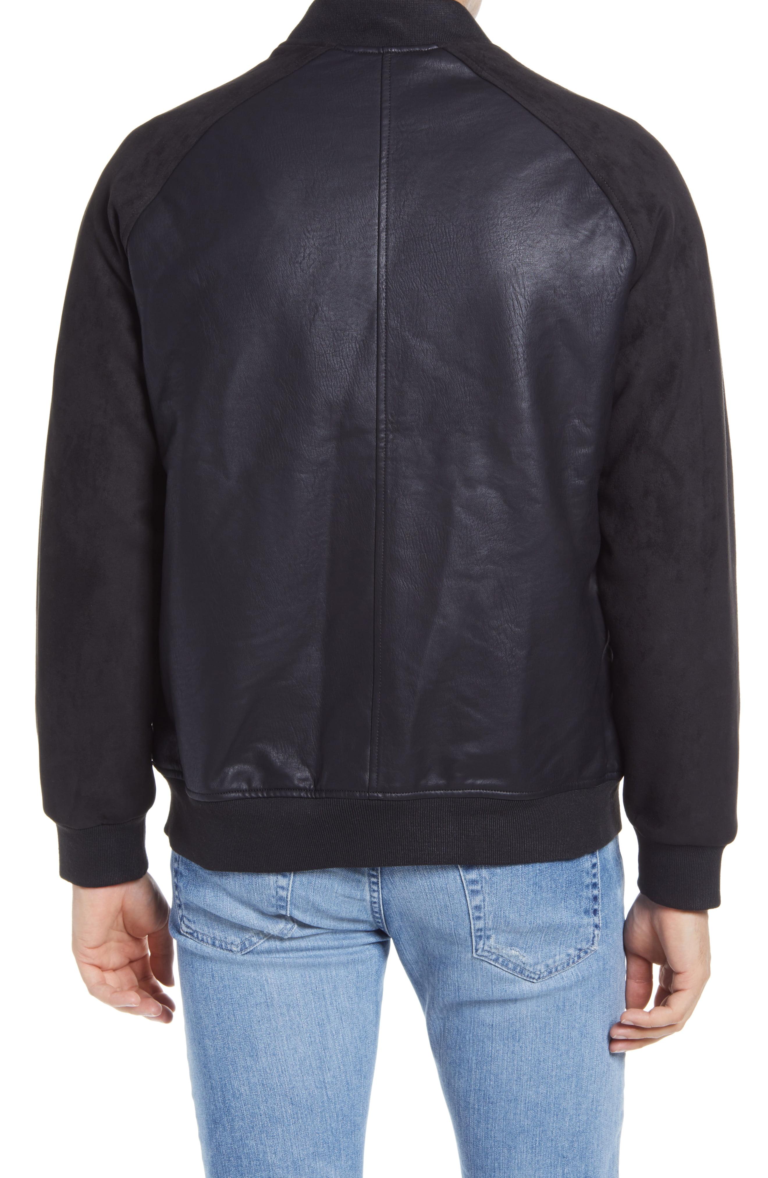 Blank NYC Egoist Faux Leather Jacket in Black for Men Lyst