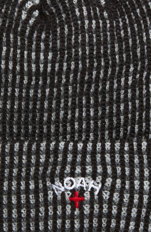 Noah Tri-Color Beanie in Black for Men | Lyst