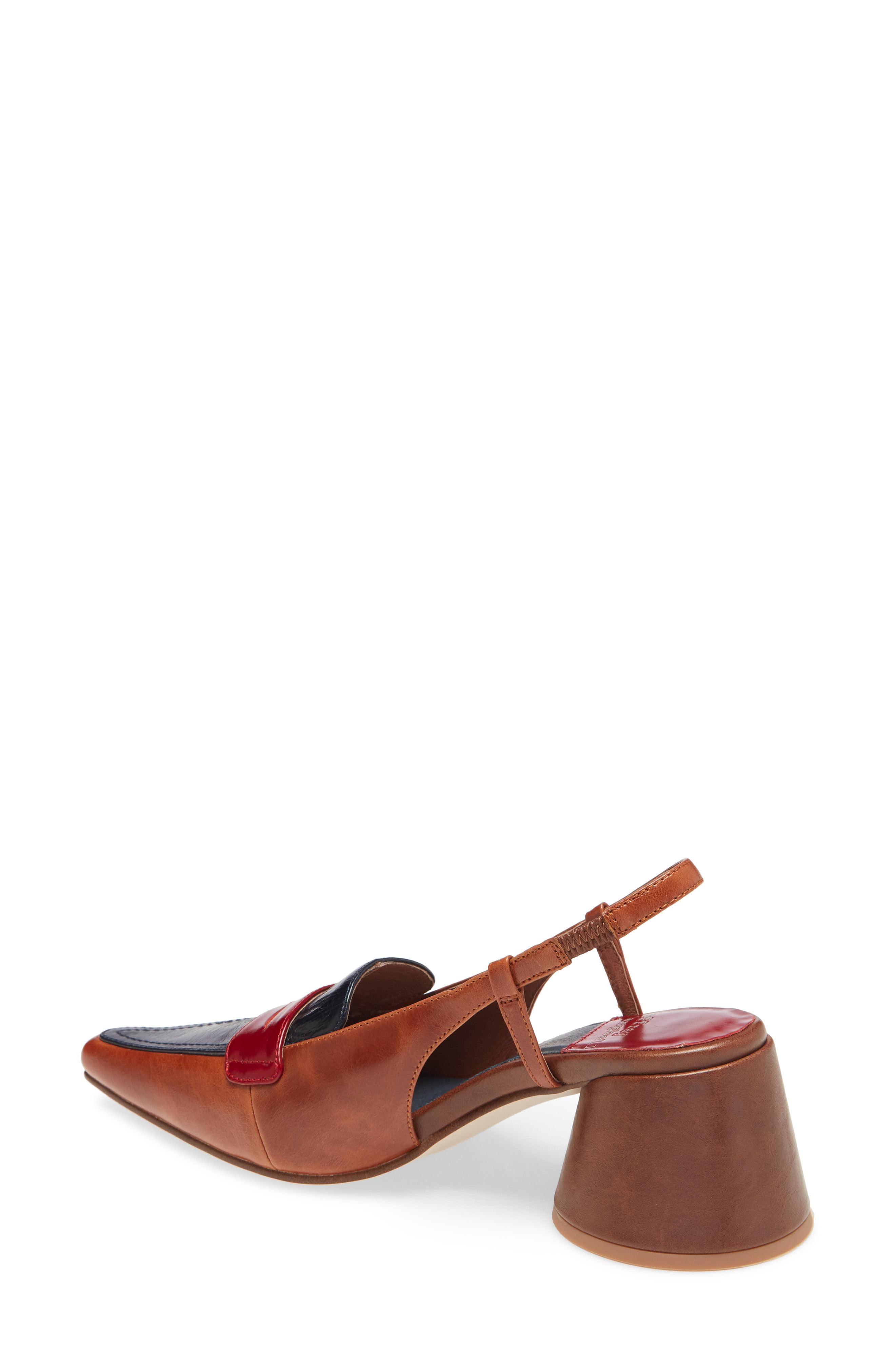 Jeffrey Campbell Ferway Slingback Loafer Pump Lyst Jeffrey Campbell Ferway Slingback Loafer Pump Lyst