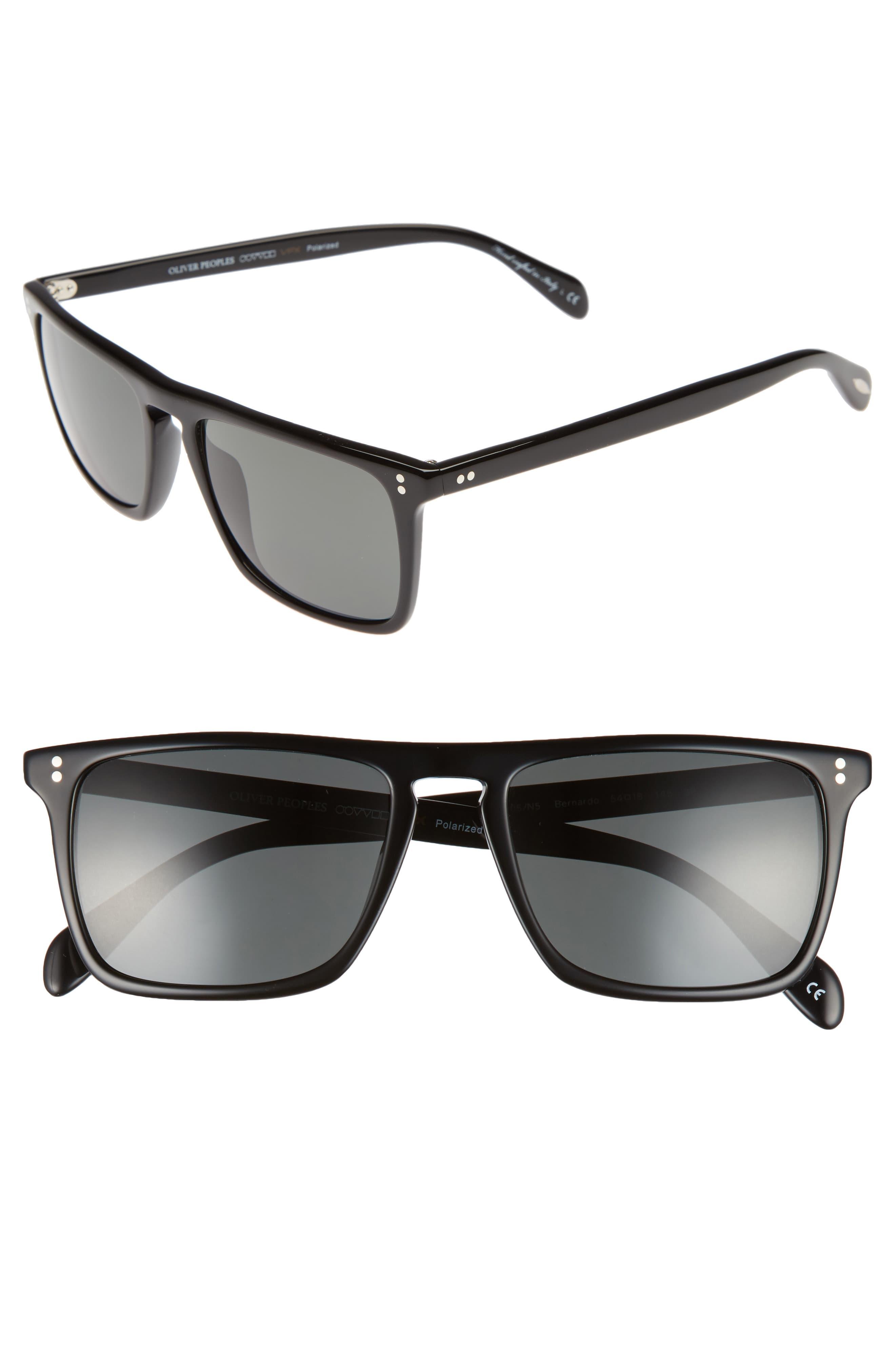 Oliver Peoples Bernardo 54mm Polarized Sunglasses in Black for Men Lyst