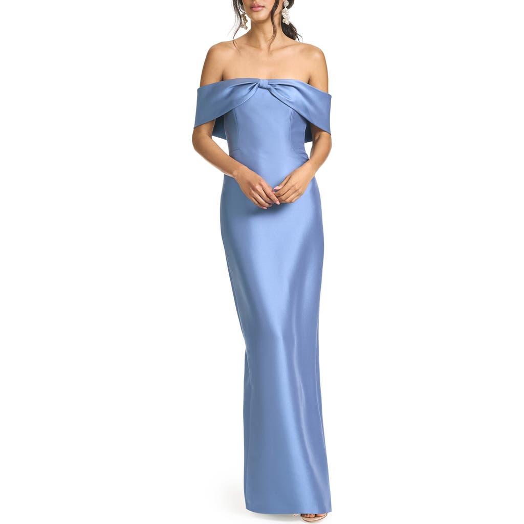 sachin and babi blue dress Blue Gabby Gown by SACHIN BABI