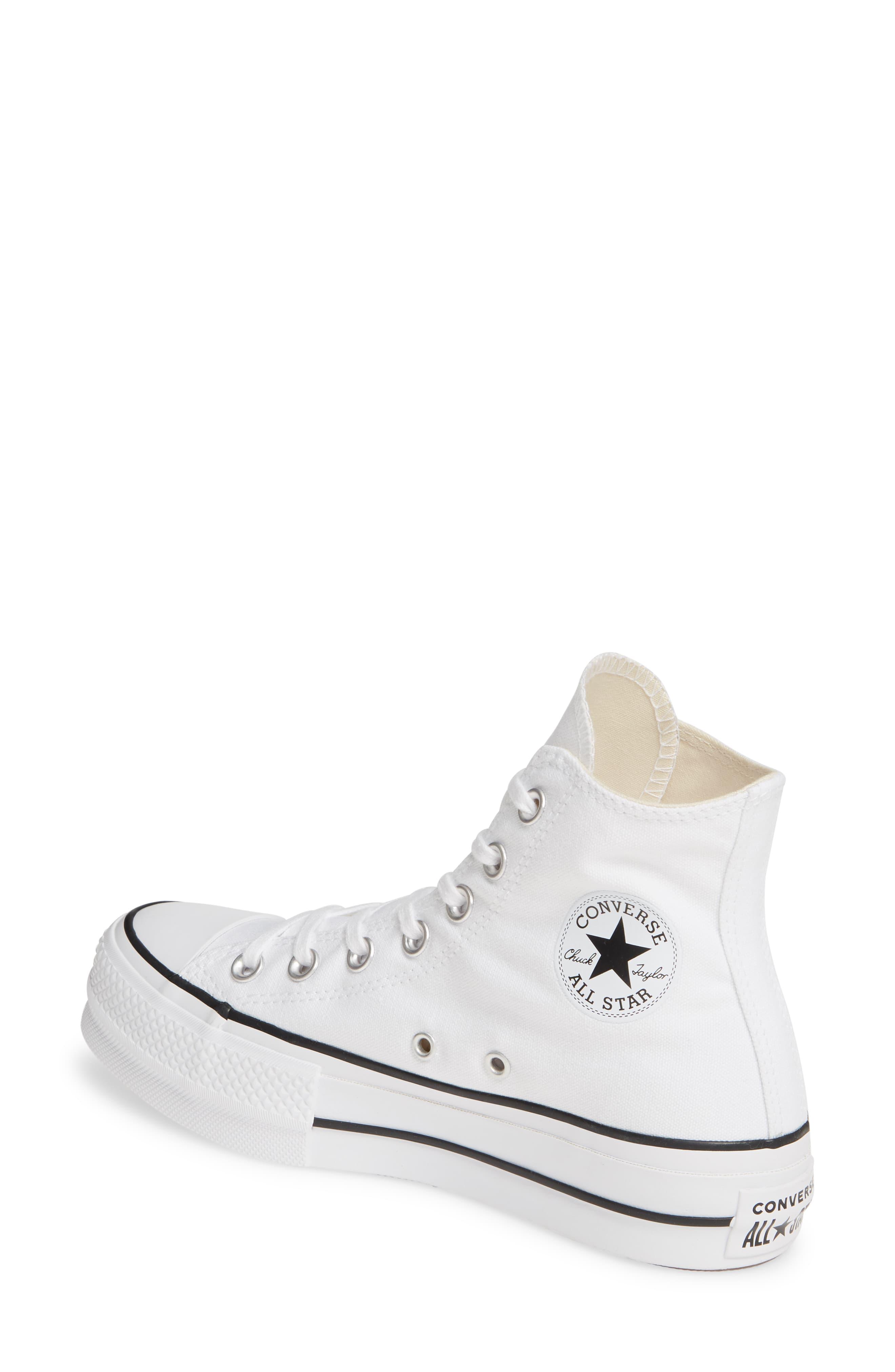 elevated high top converse