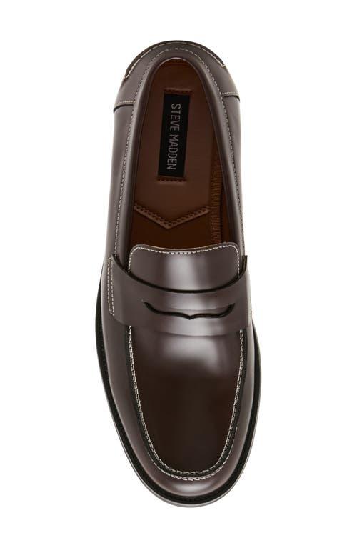 Steve Madden Akron leather penny loafers new Steve Madden Ashland Penny Loafer (Men) | Nordstrom main image 4