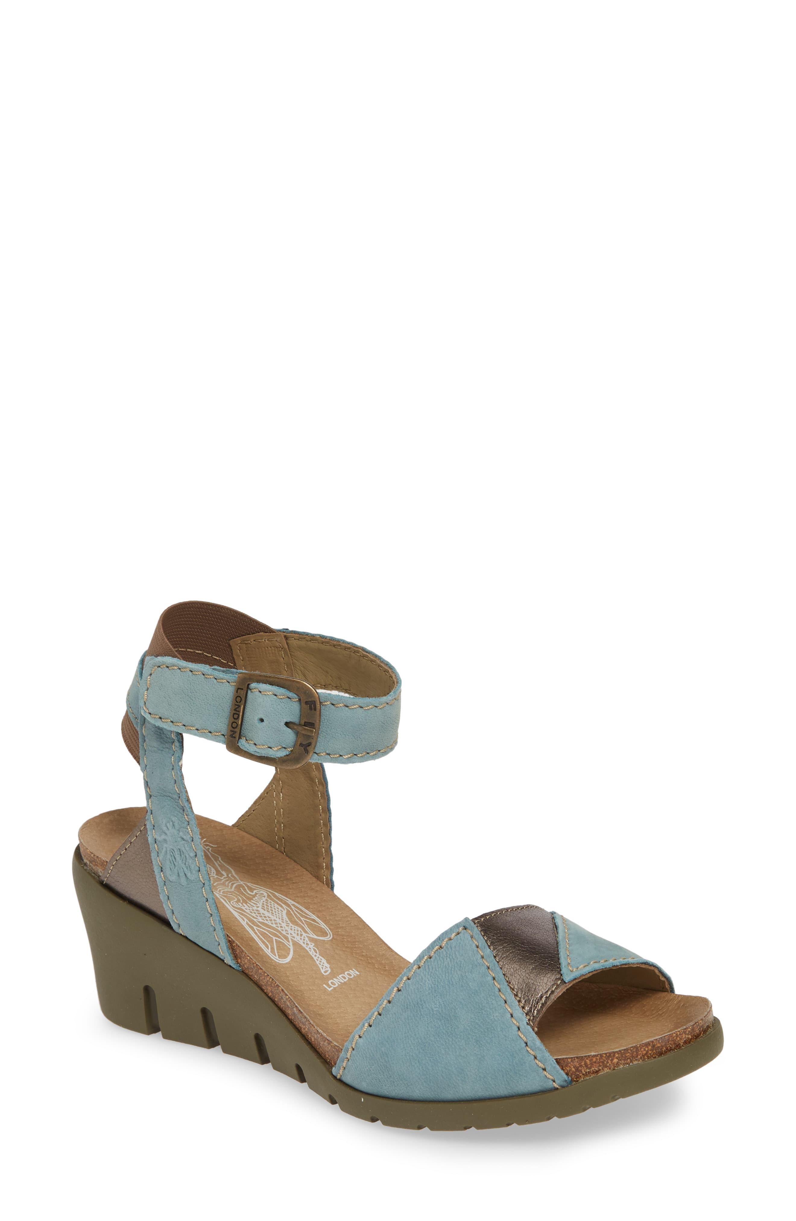Fly London Imat Wedge Sandal - Lyst