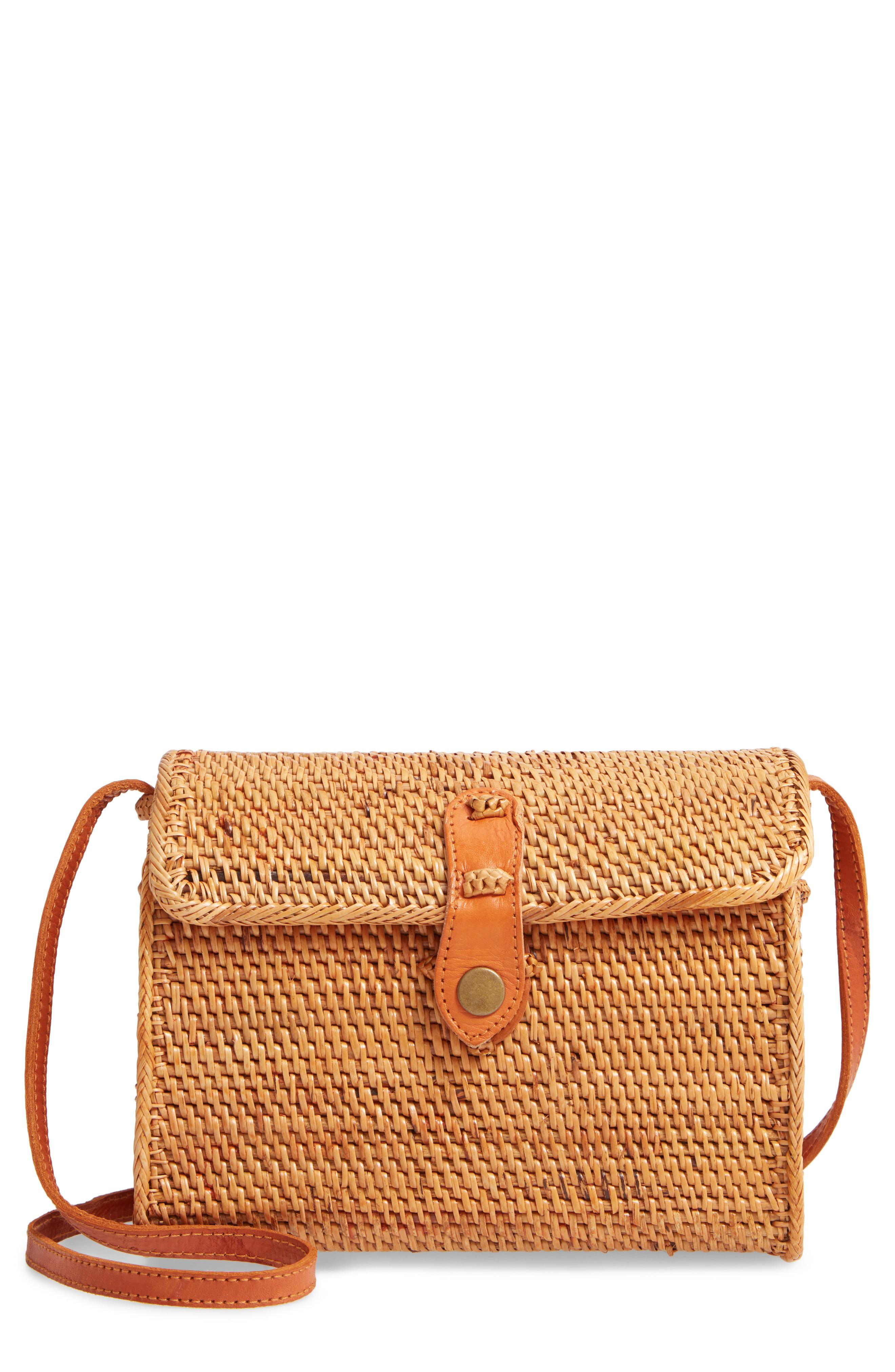 forever 21 rattan bag