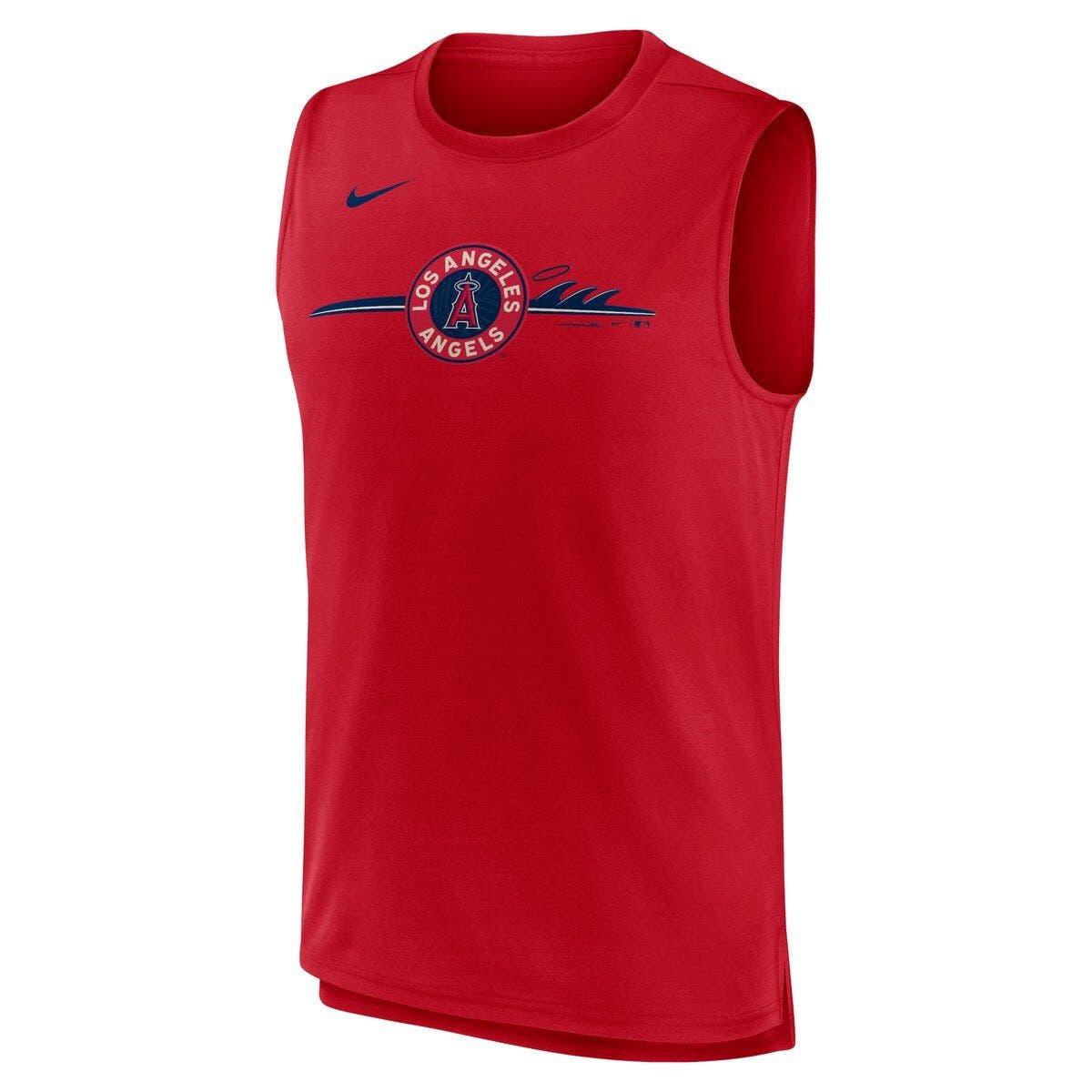 Nike Los Angeles Angels City Connect Muscle Tank Top At Nordstrom in Red  for Men
