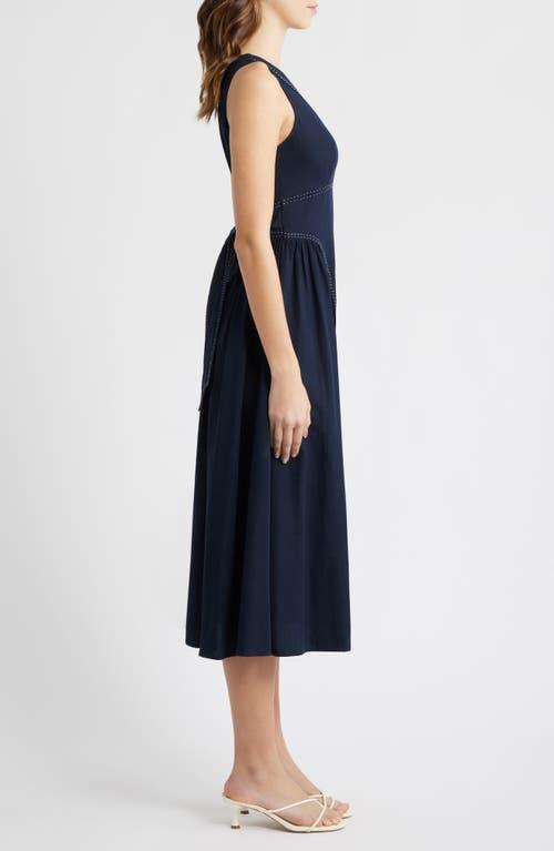 tie front sleeveless flare maxi dress moon river Moon River Tie Front Sleeveless Flare Maxi Dress In Light Yellow
