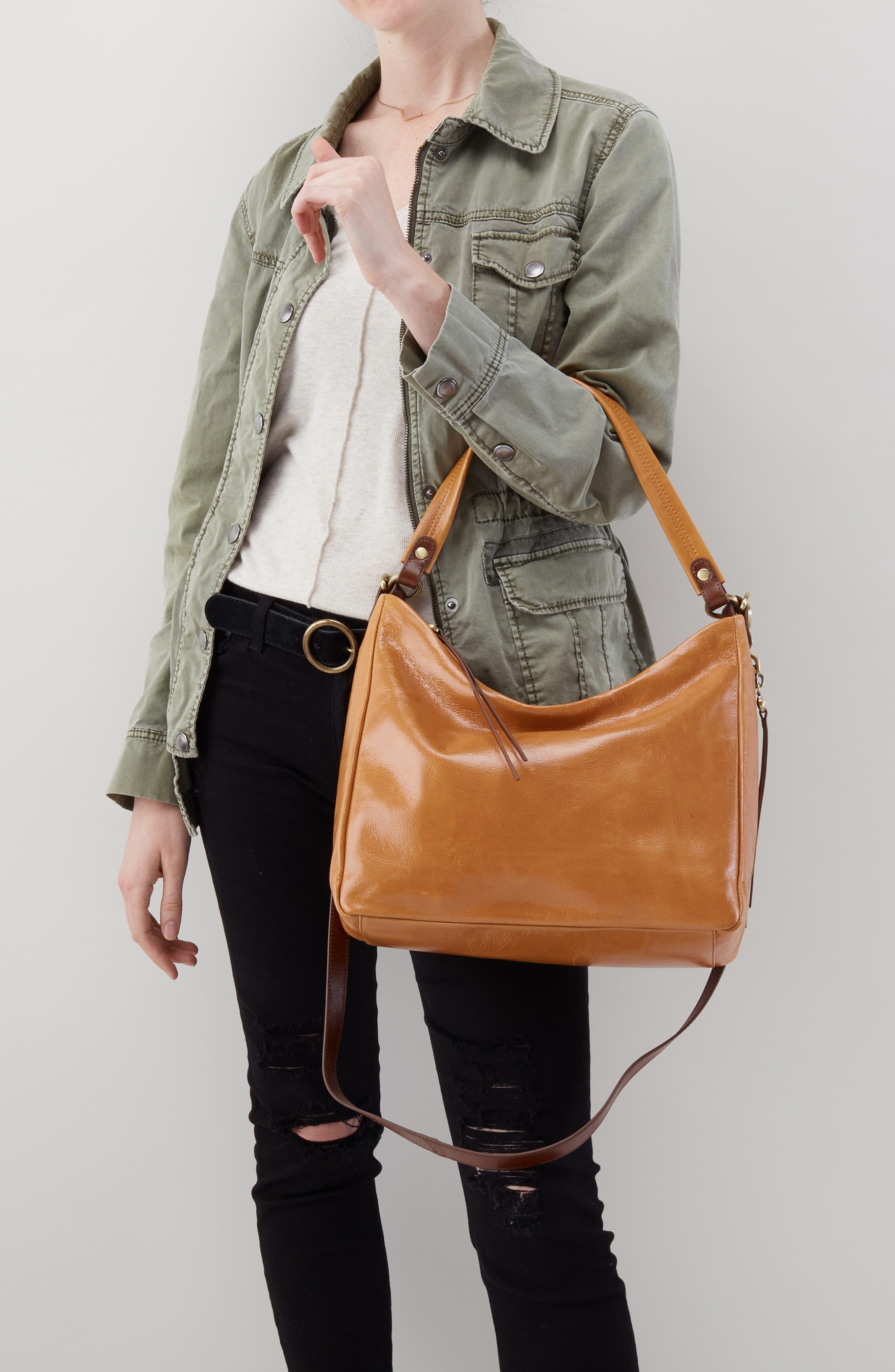 Hobo Leather Delilah Convertible Bag in Honey (Brown) Lyst