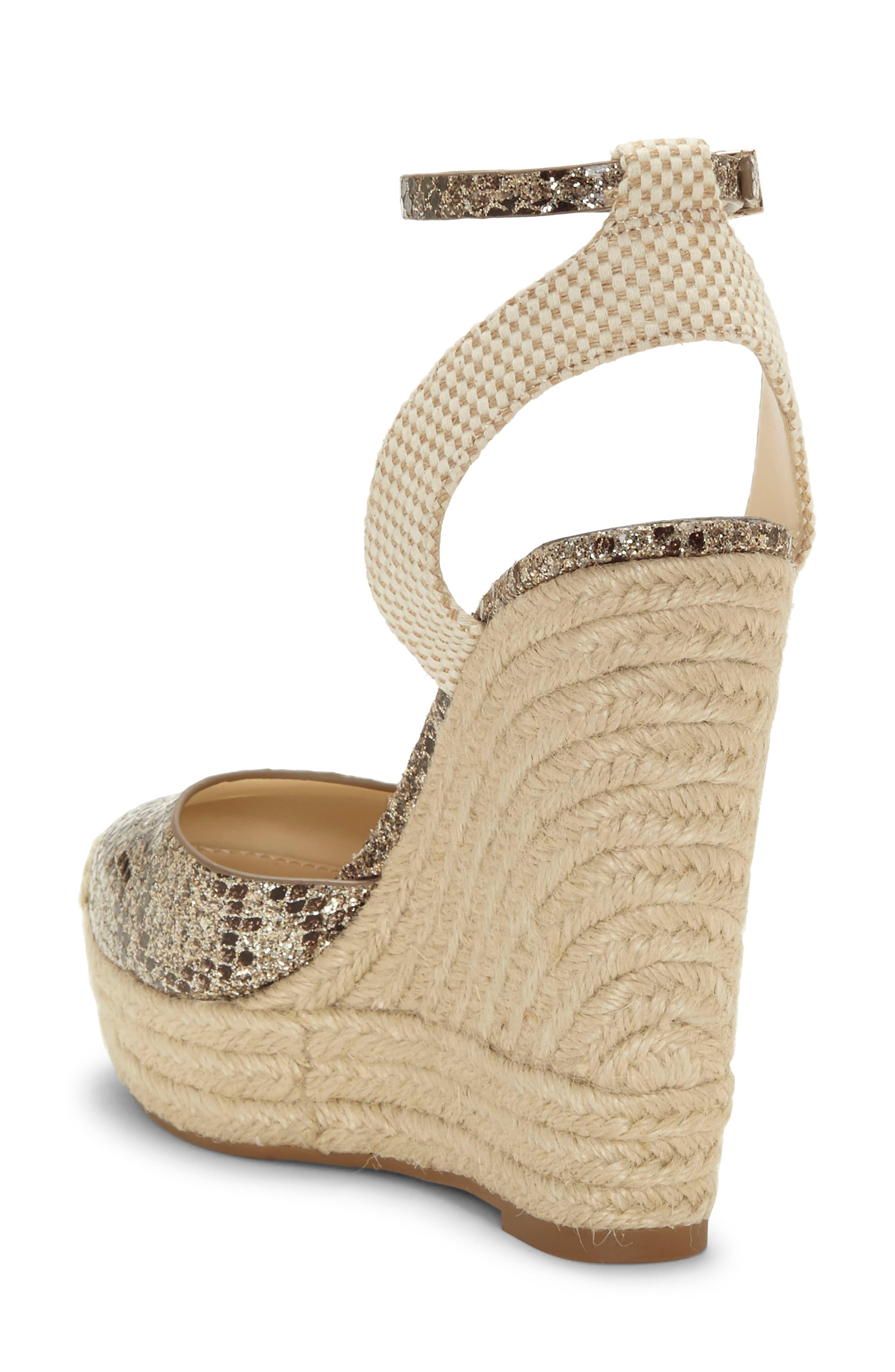 zestah espadrille wedge sandal