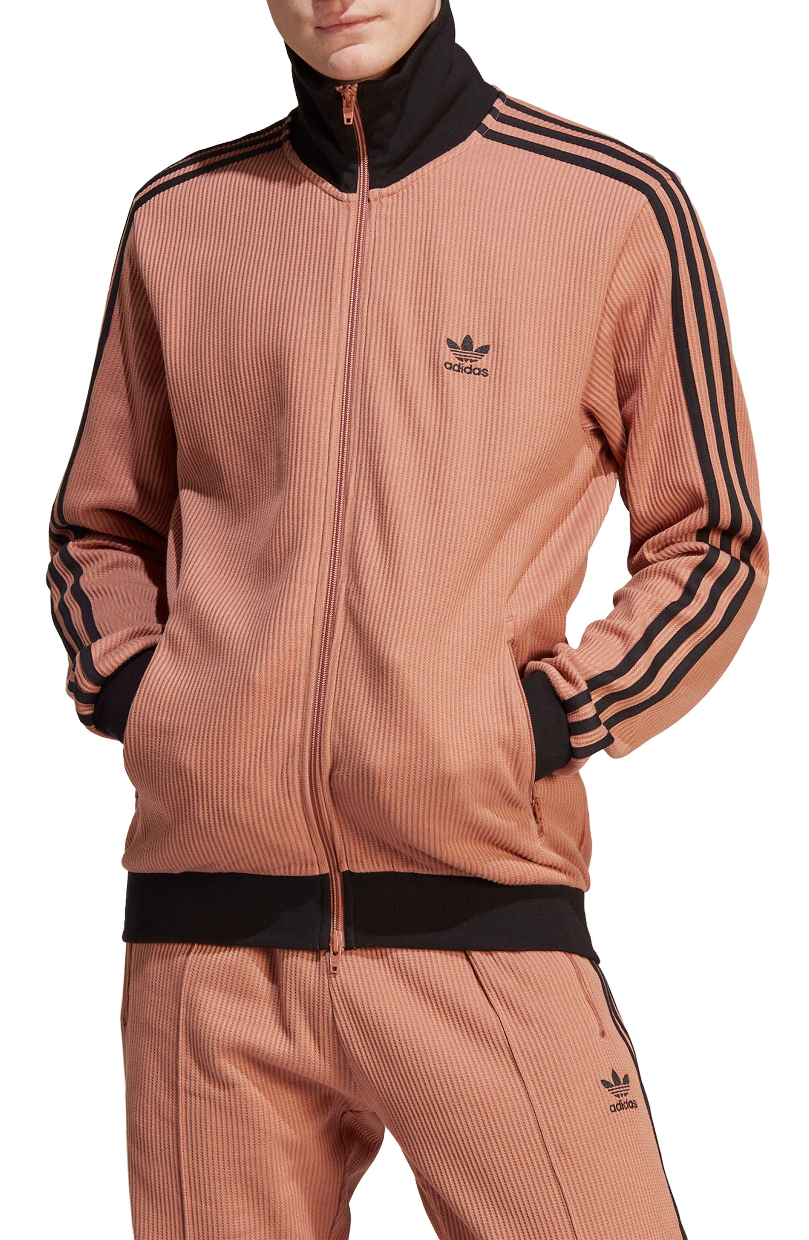 Classics Cotton Beckenbauer Men Waffle Jacket | Lyst Adicolor for adidas Track