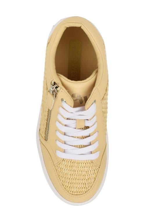 Wedge Sneaker Nine West White Leather Sneakers Nine West High-top