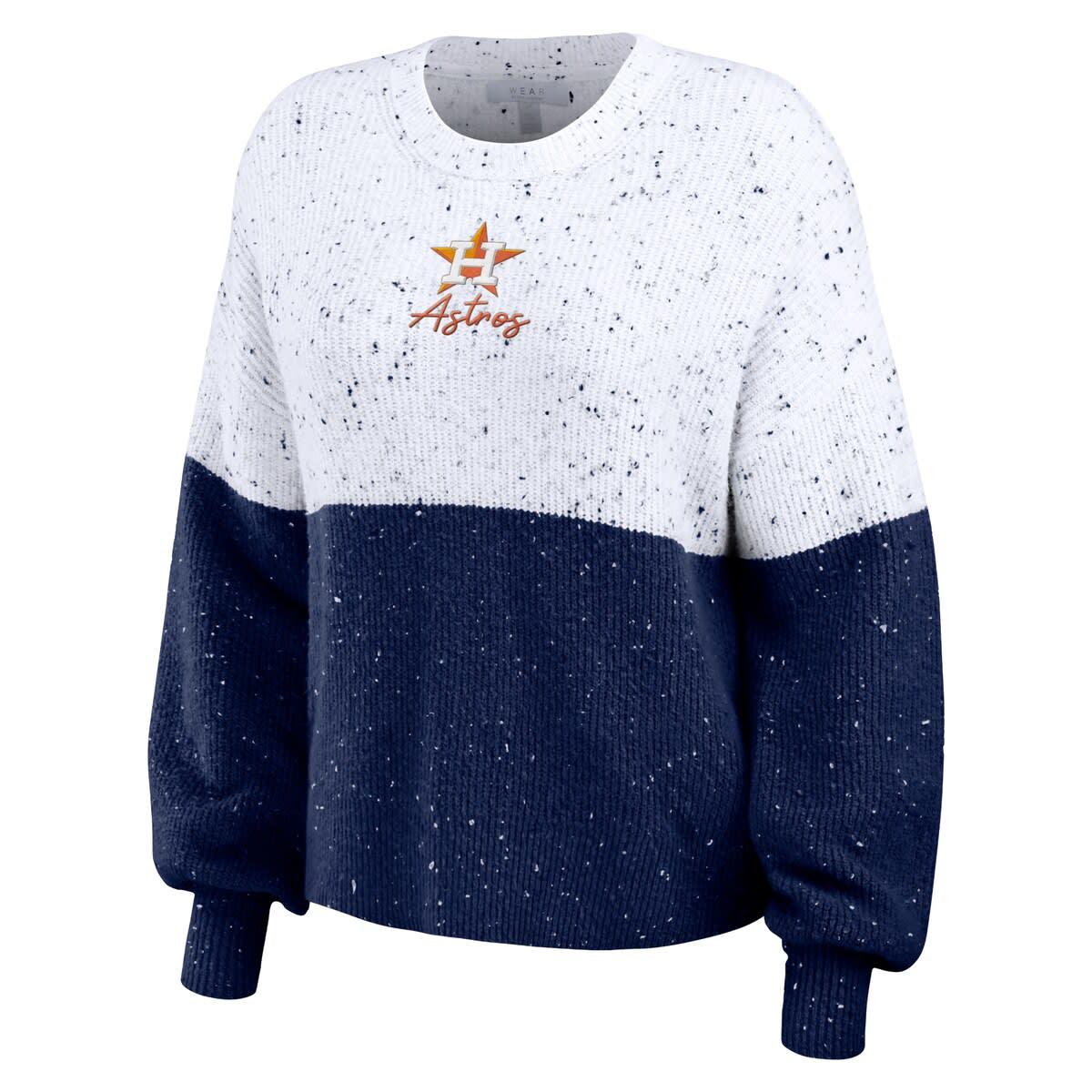 WEAR by Erin Andrews Houston Astros Vintage Cord Pullover Sweatshirt At  Nordstrom in Blue