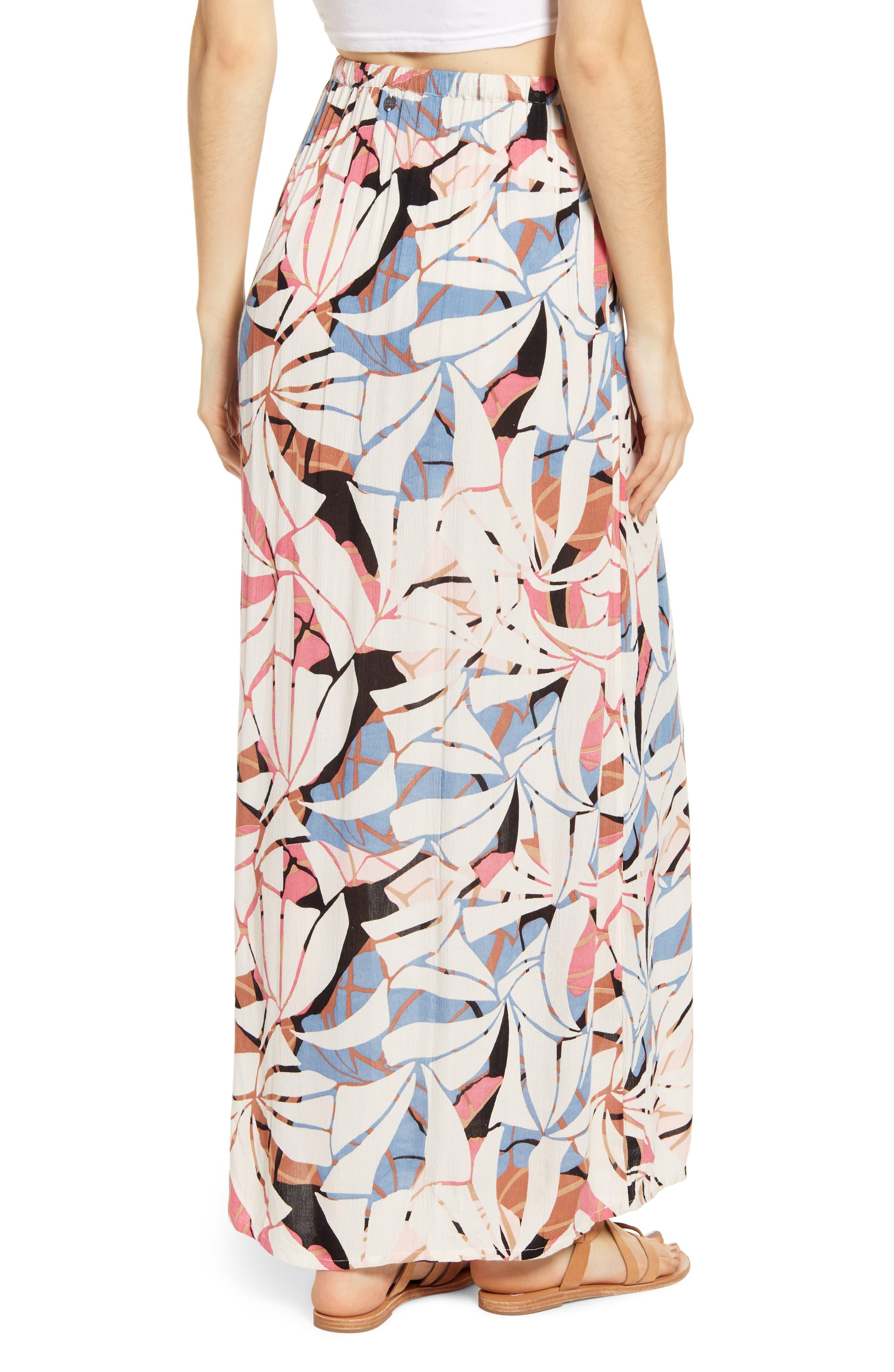 billabong honey maxi skirt