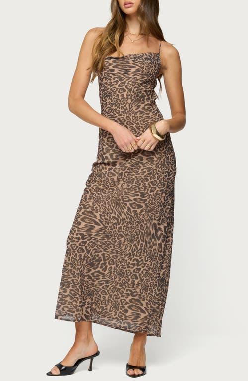 nbd slinky knit dress Nouria neutrals ribbed-knit midi dress