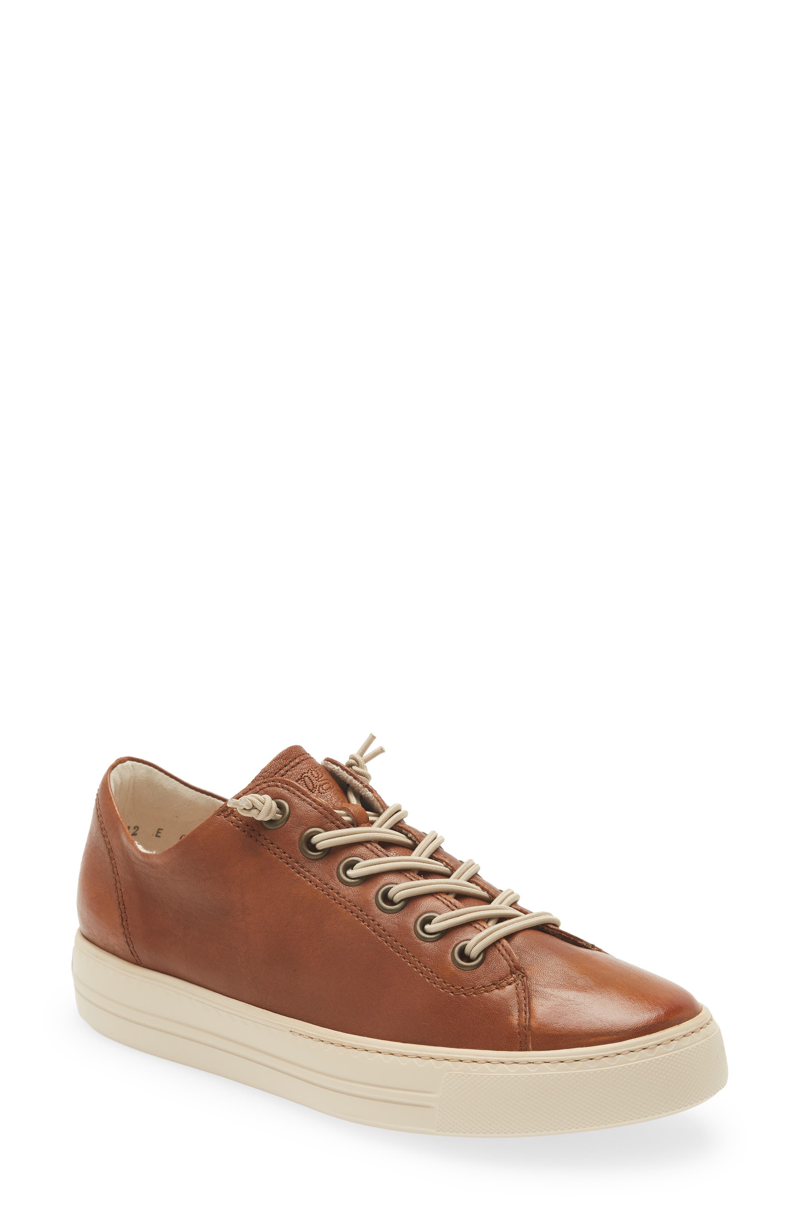 Paul Green Hadley Platform Sneaker in Brown Lyst