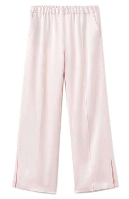 【新品未使用】完売Otona satin pants(pink) OTONA パンツ レディース ワインレッド ロング ワイド フレア