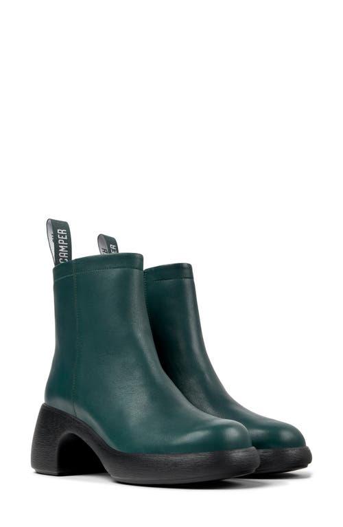 Camper Thelma Platform Bootie in Green Lyst