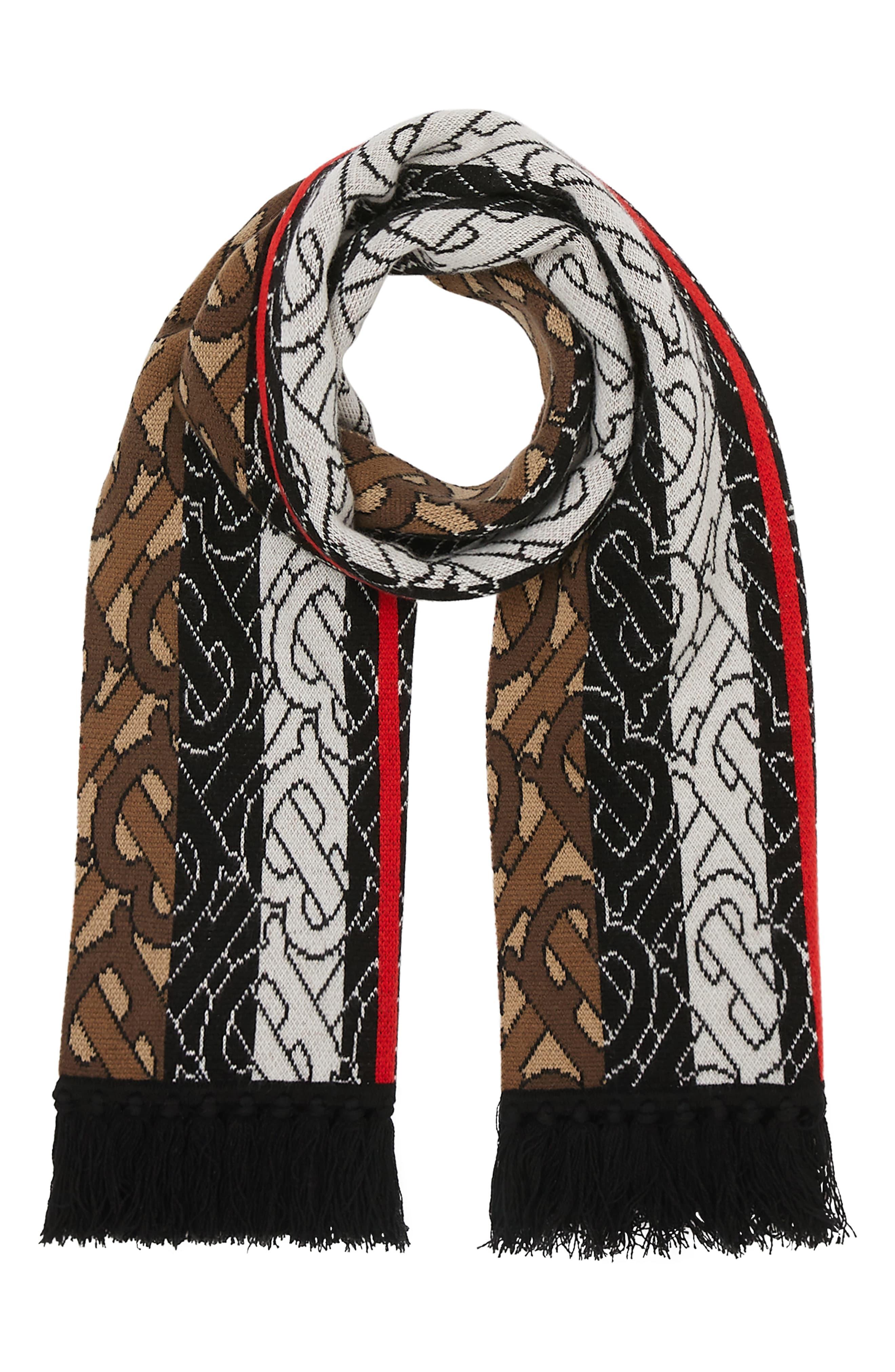 brown cashmere scarf