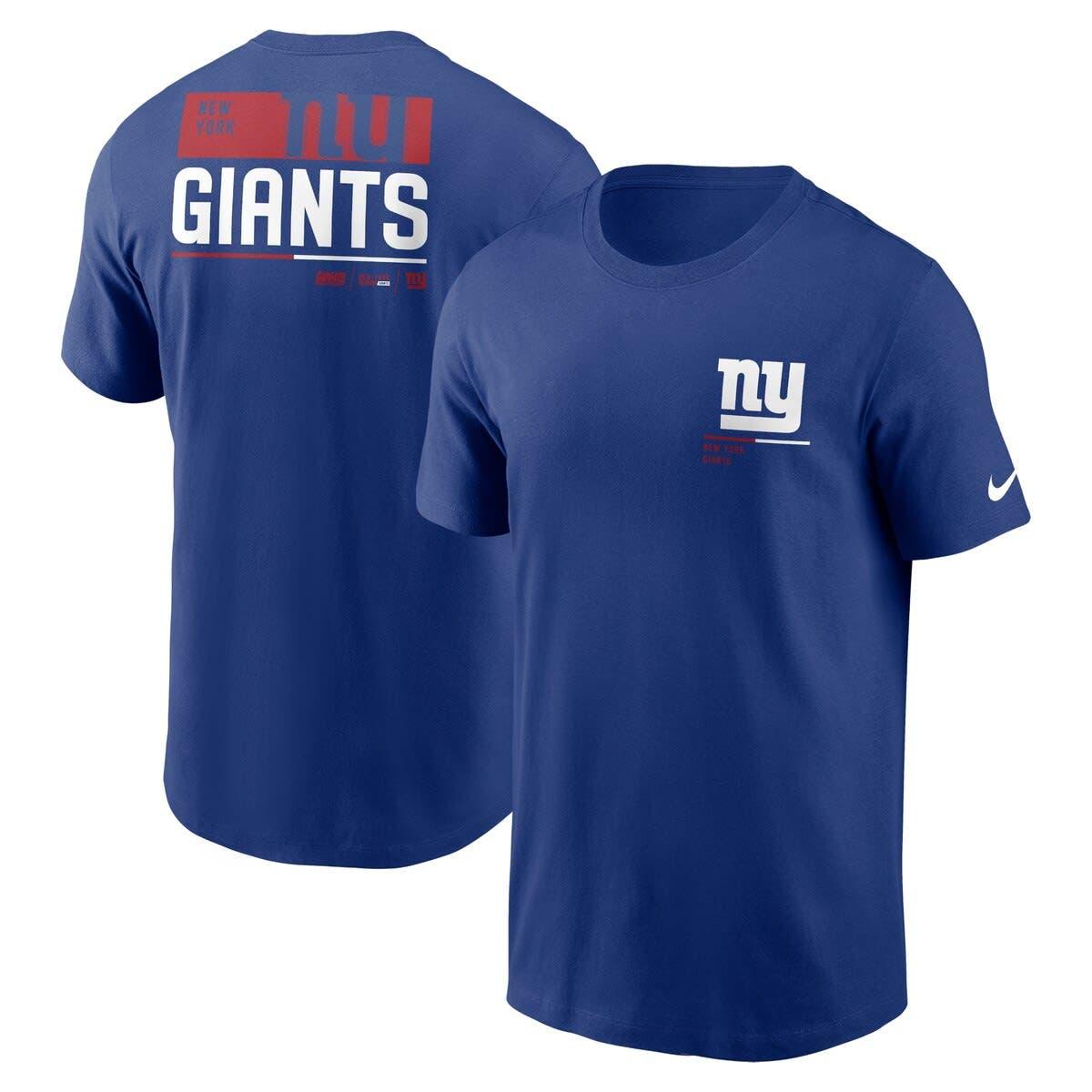 New York Giants Nike Logo Essential T-Shirt - Gray