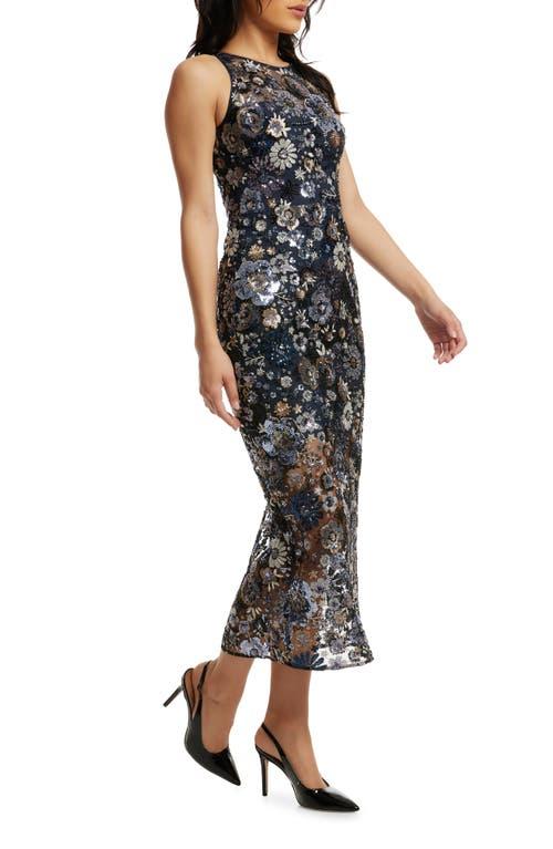 helena sequin floral cocktail dress Helena Sequin Cocktail Dress