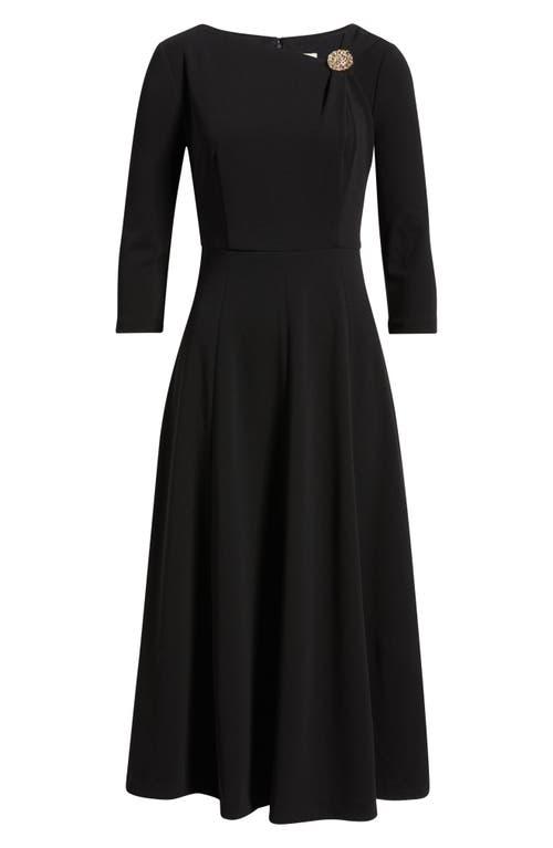 chinese dress ladies Crew Neck A-line Midi Dress main image 0