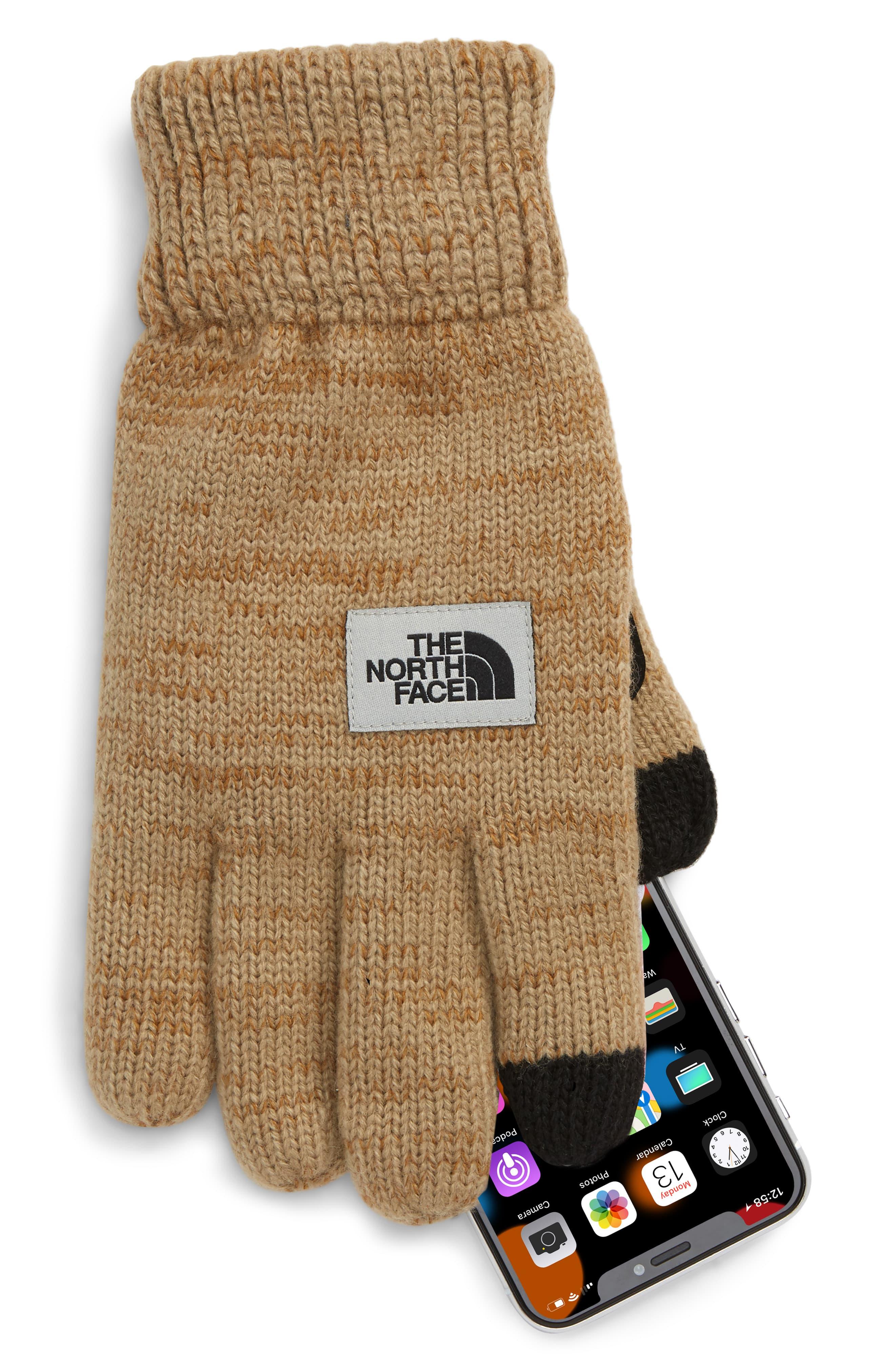 the north face etip salty dog knit tech gloves
